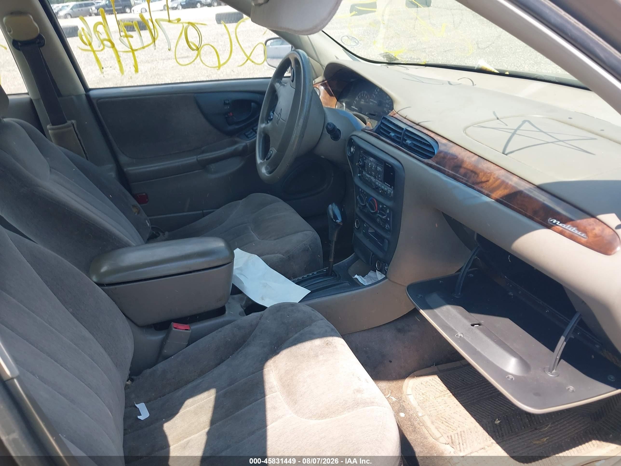 2000 Chevrolet Malibu Ls Gold vin: 1G1NE52J2Y6180500