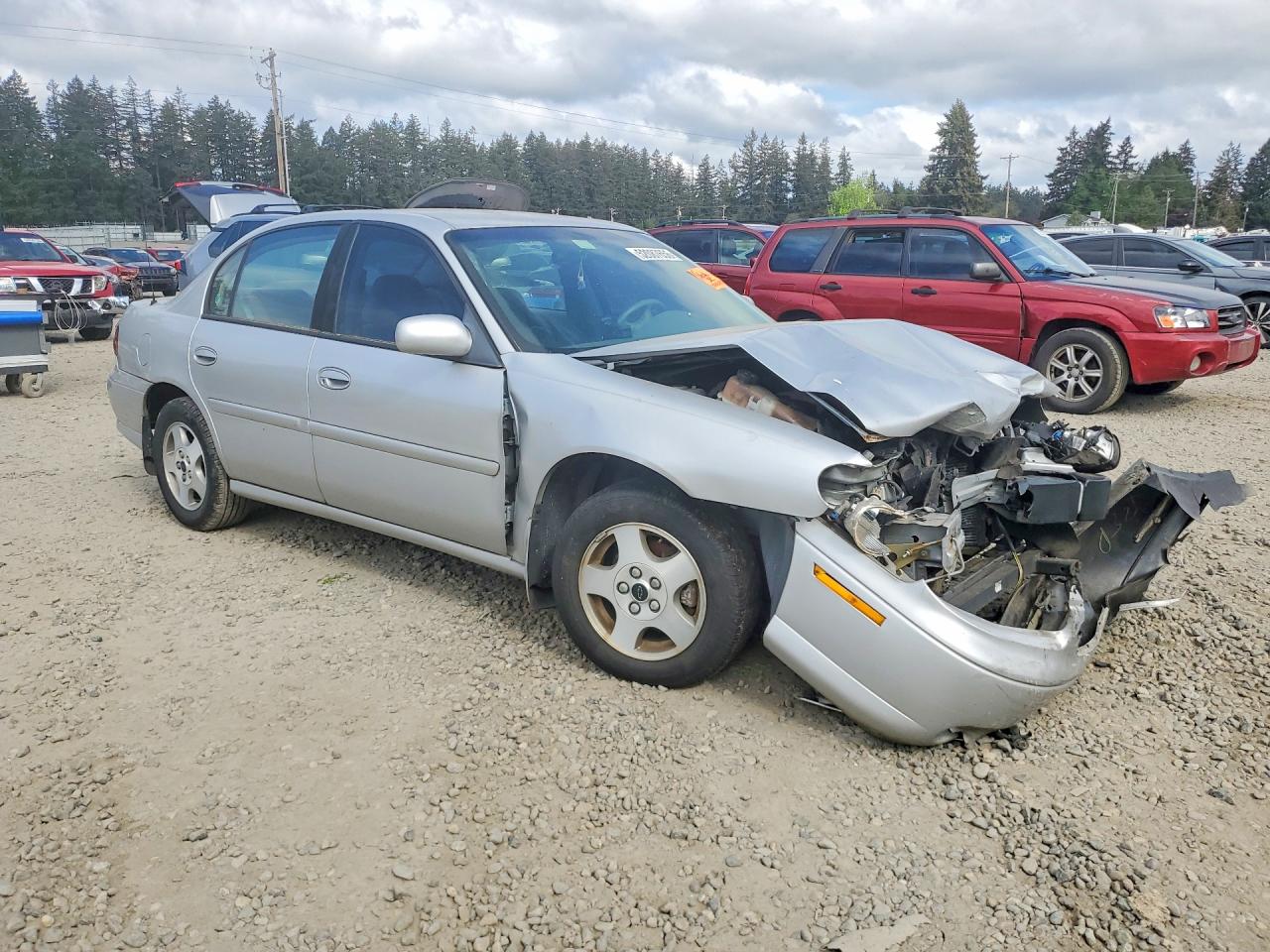 2002 Chevrolet Malibu Ls Silver vin: 1G1NE52J32M564417