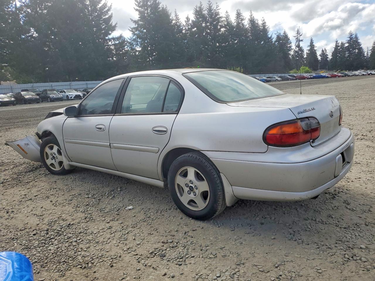 2002 Chevrolet Malibu Ls Silver vin: 1G1NE52J32M564417