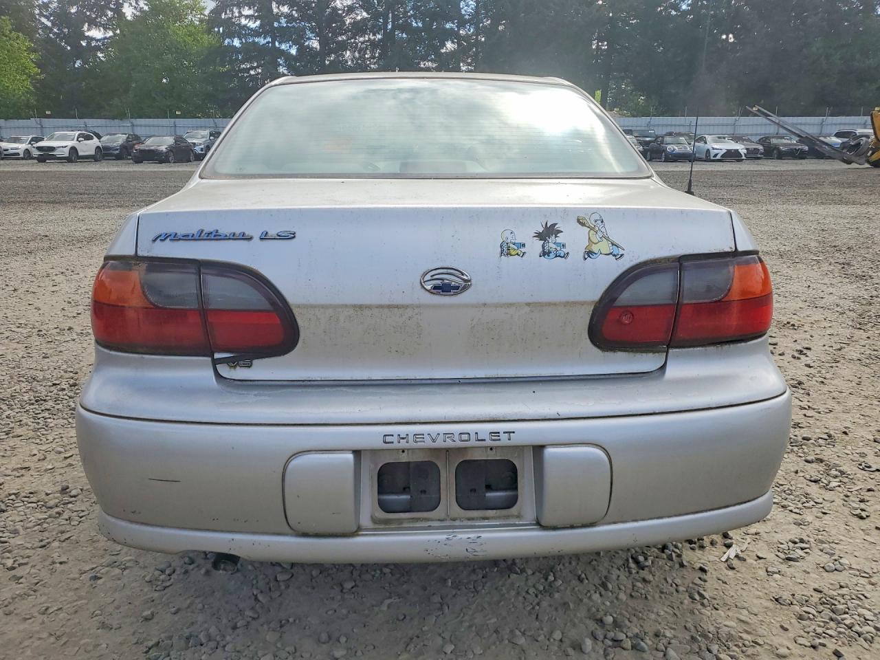 2002 Chevrolet Malibu Ls Silver vin: 1G1NE52J32M564417