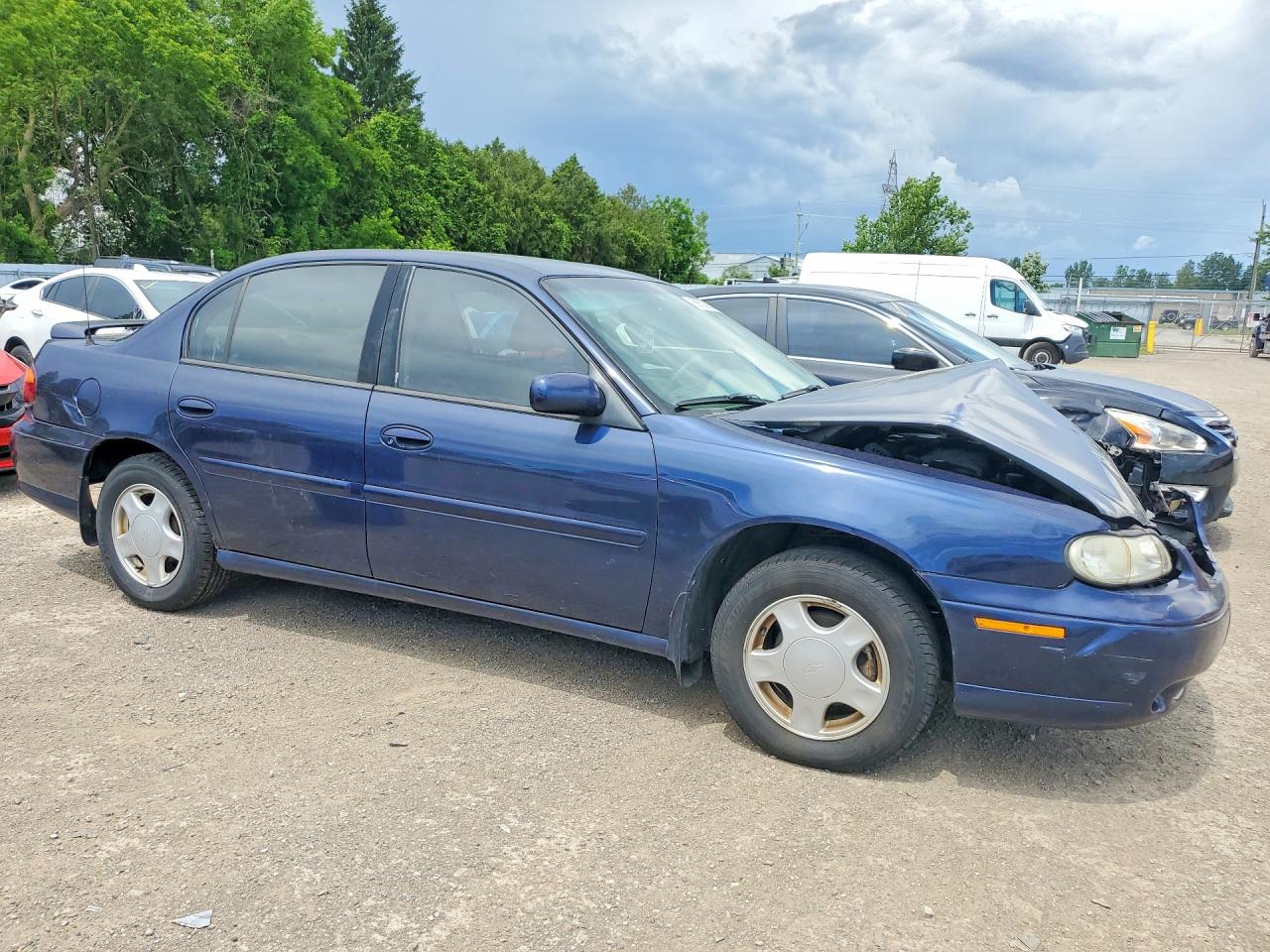 2000 Chevrolet Malibu Ls Blue vin: 1G1NE52J3Y6170770