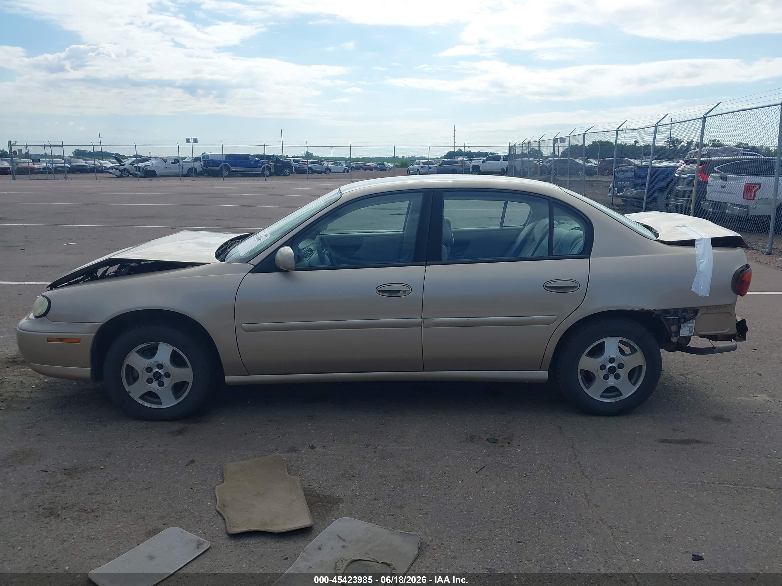 2003 Chevrolet Malibu Ls Желто-коричневый vin: 1G1NE52J43M655407