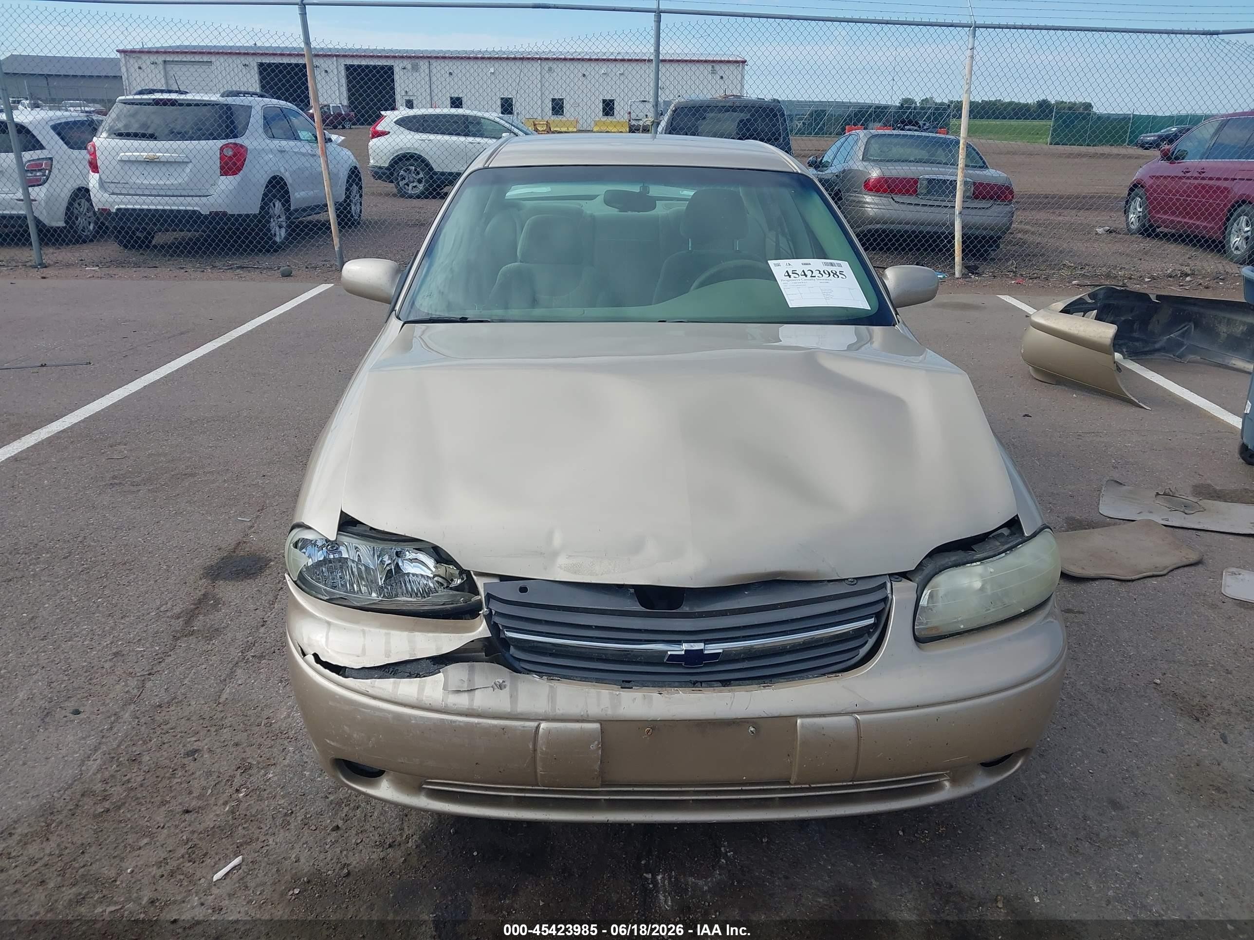2003 Chevrolet Malibu Ls Желто-коричневый vin: 1G1NE52J43M655407