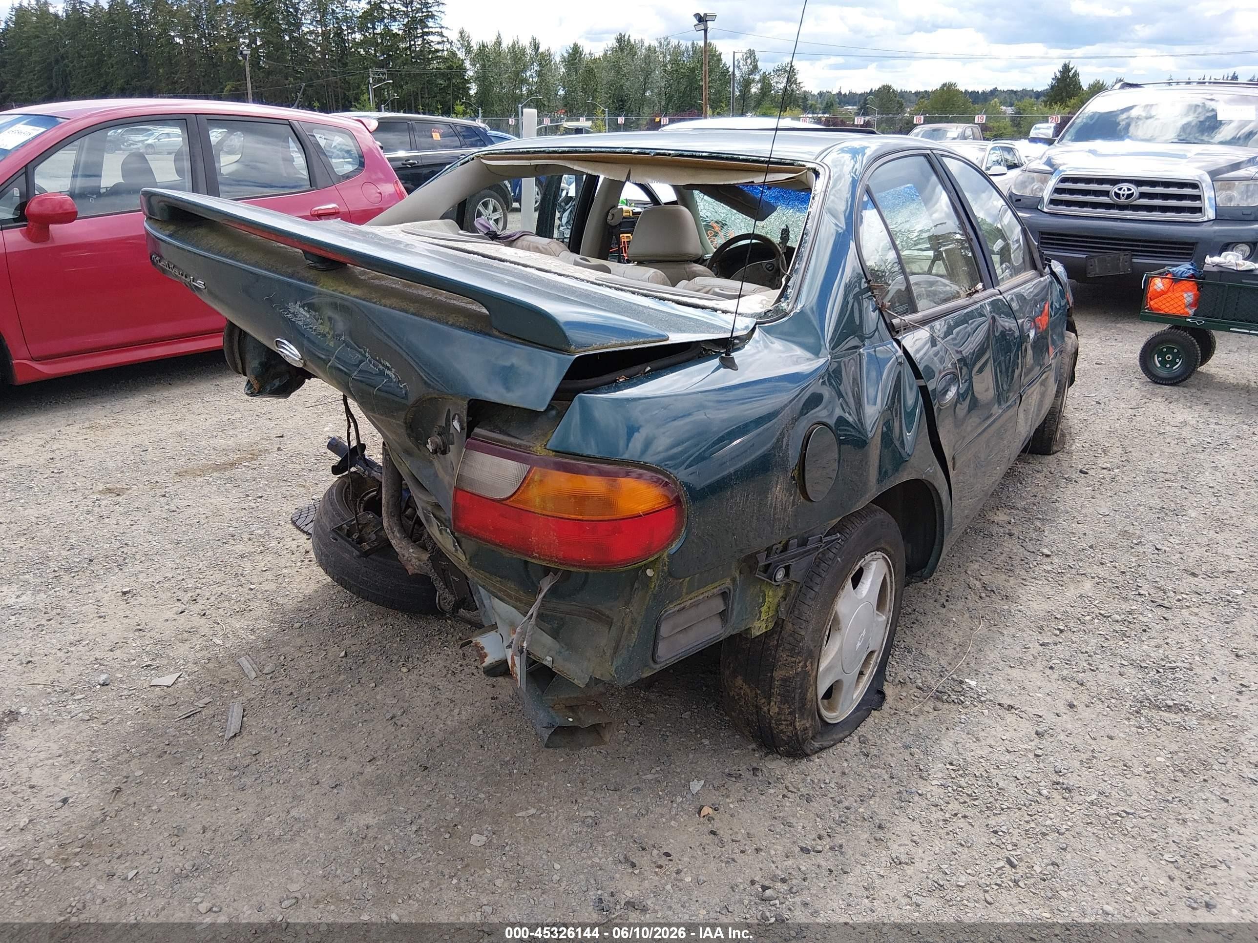 2000 Chevrolet Malibu Ls Зеленый vin: 1G1NE52J4Y6300491