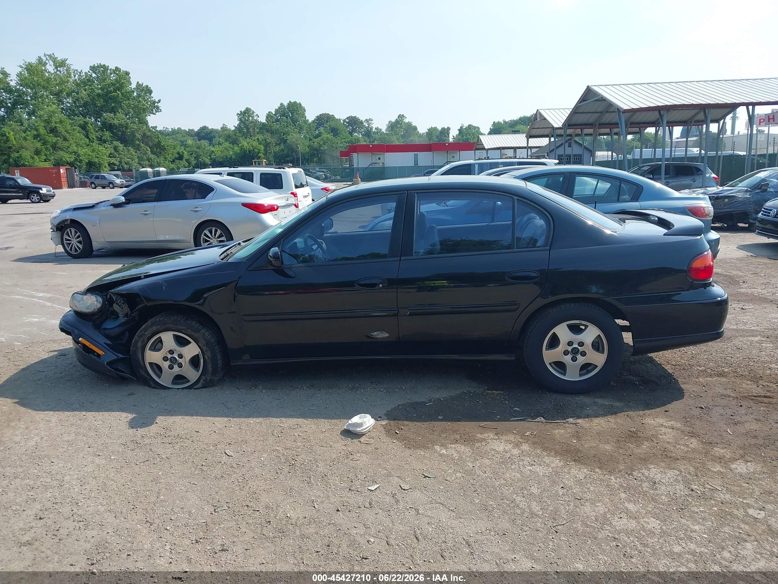 2003 Chevrolet Malibu Ls Black vin: 1G1NE52J73M666210