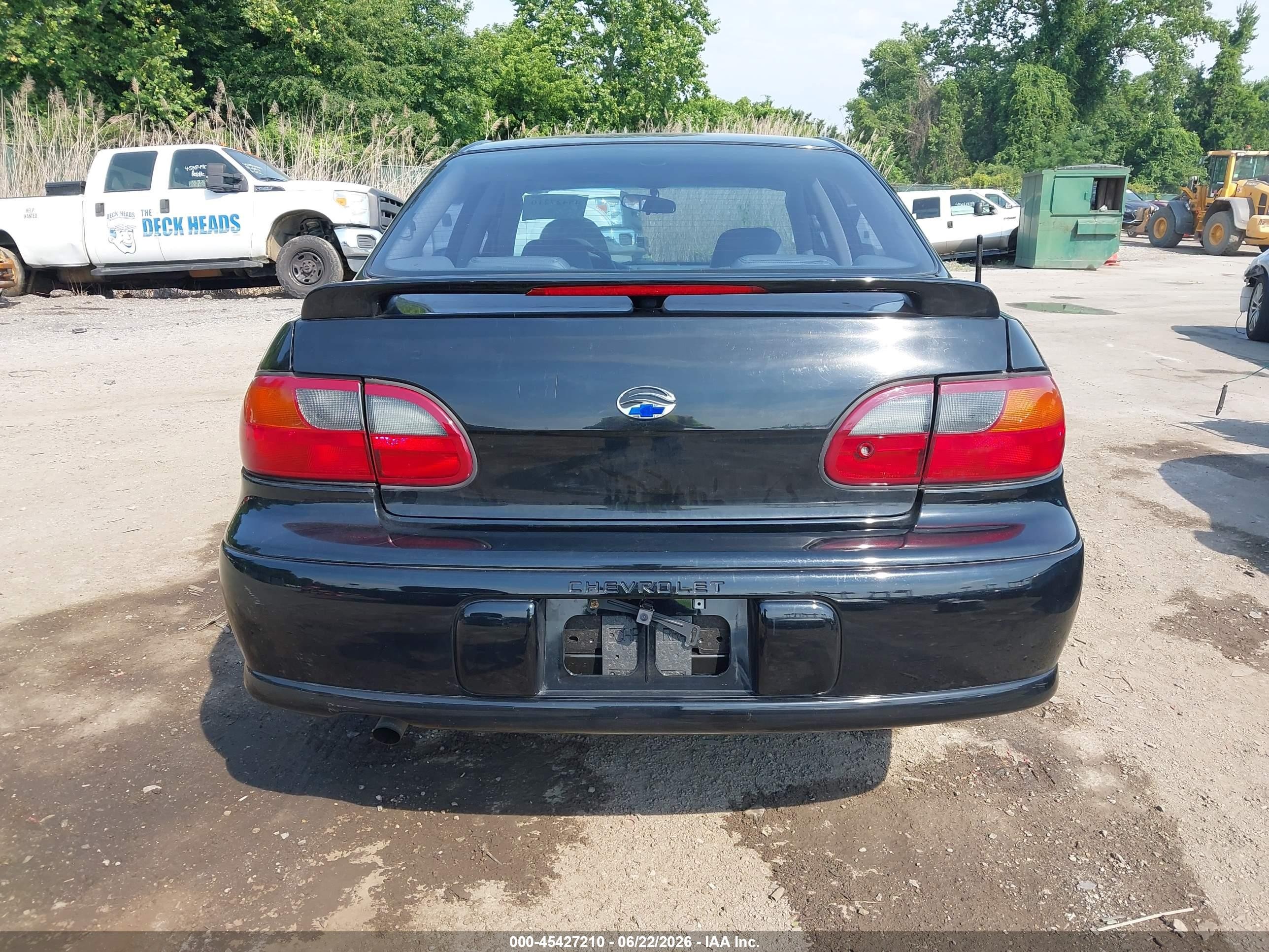 2003 Chevrolet Malibu Ls Black vin: 1G1NE52J73M666210