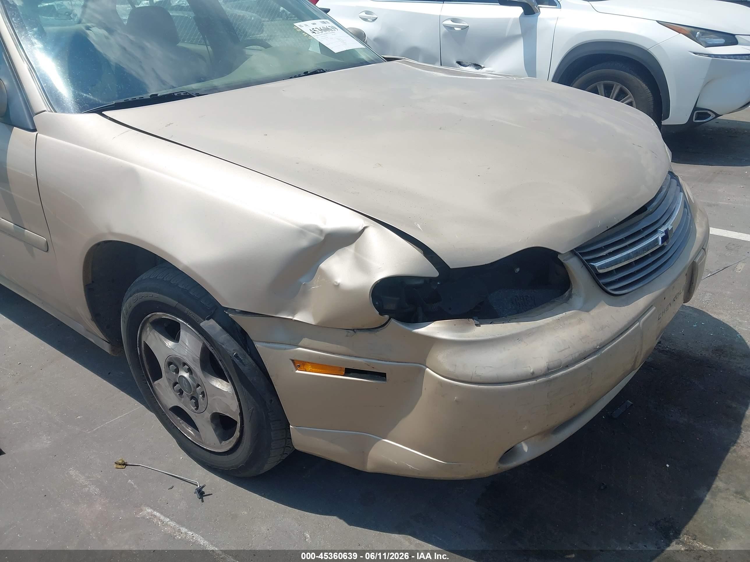 2002 Chevrolet Malibu Ls Gold vin: 1G1NE52J82M694998