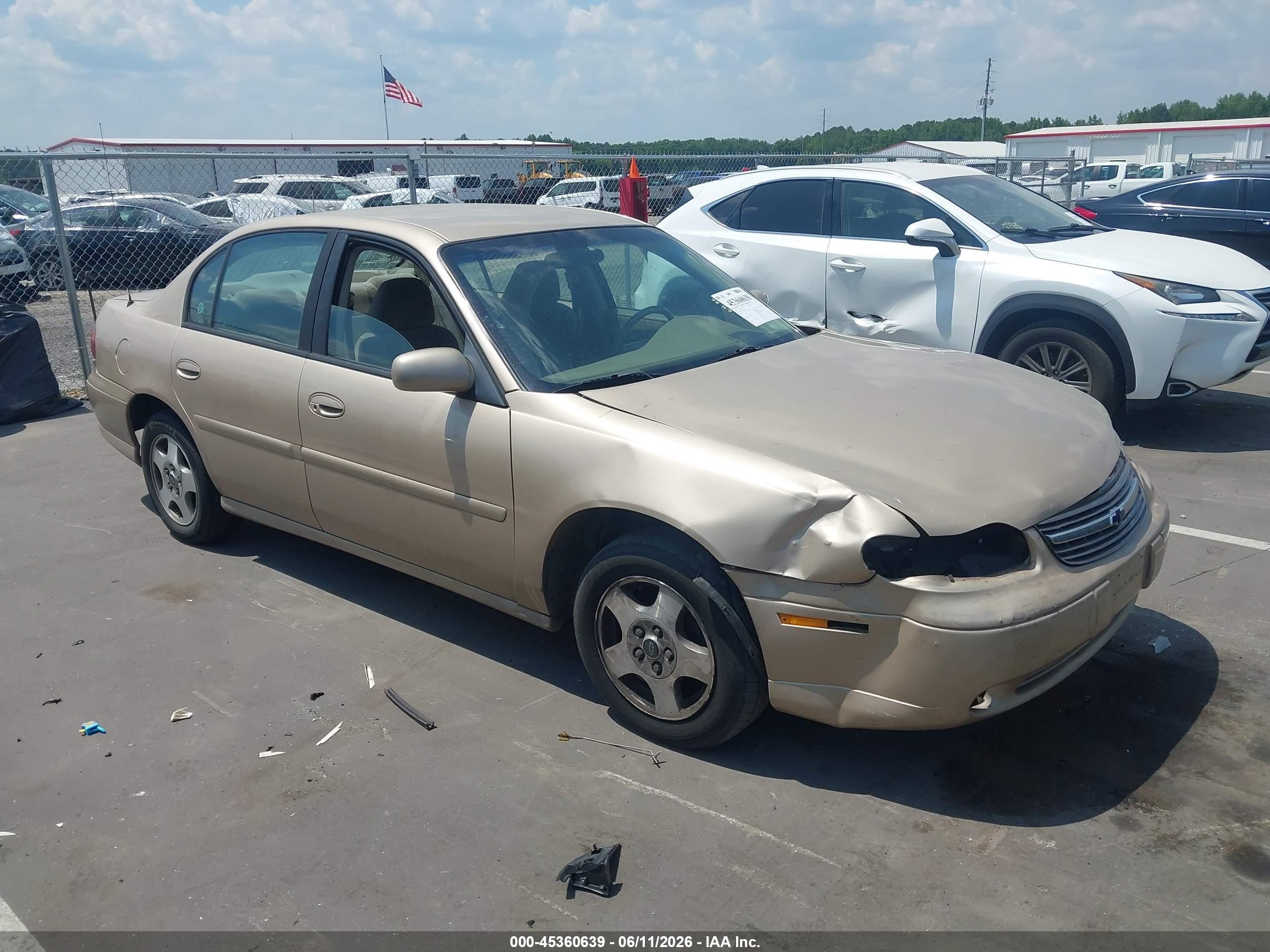 2002 Chevrolet Malibu Ls Gold vin: 1G1NE52J82M694998