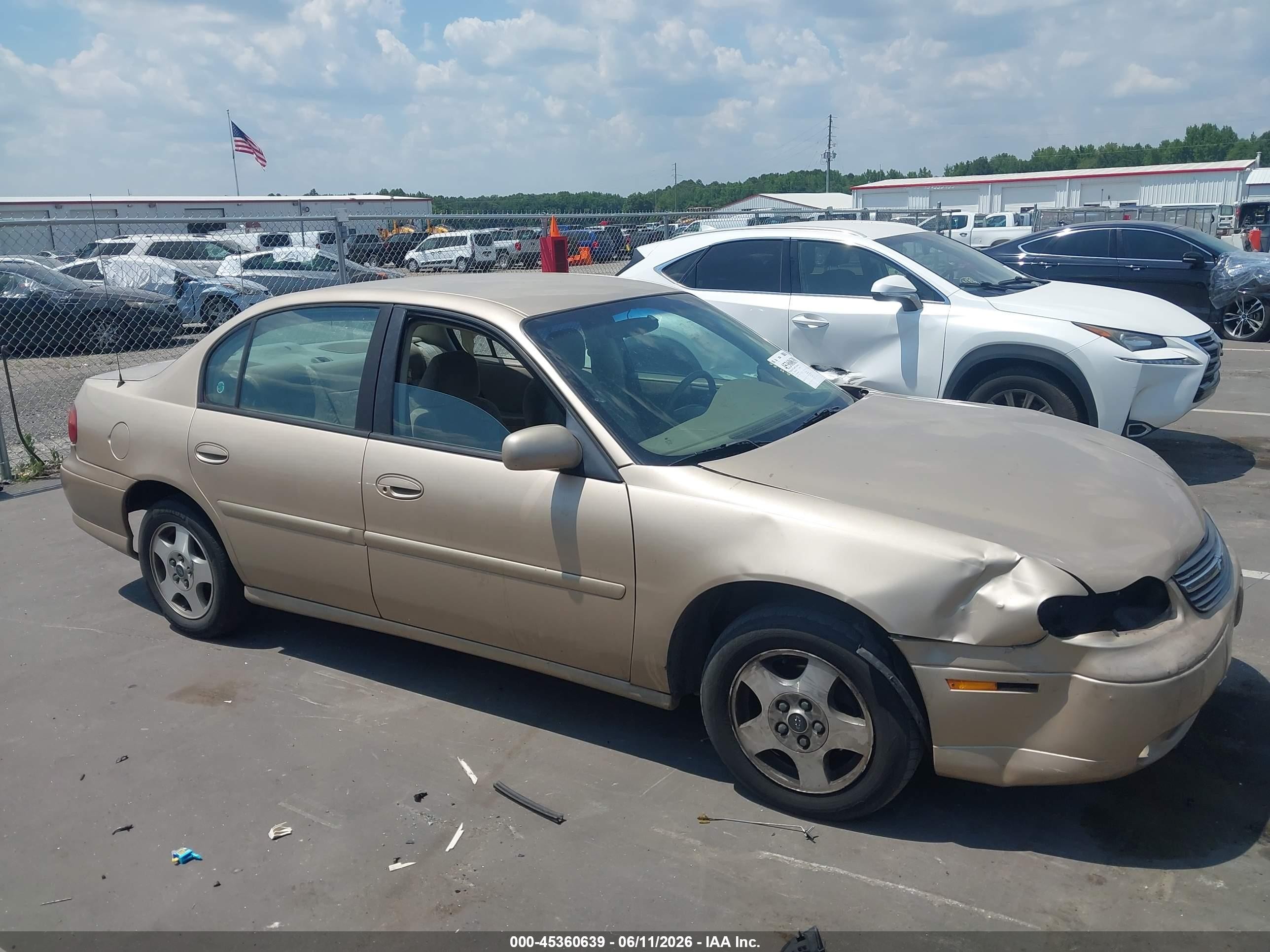 2002 Chevrolet Malibu Ls Gold vin: 1G1NE52J82M694998