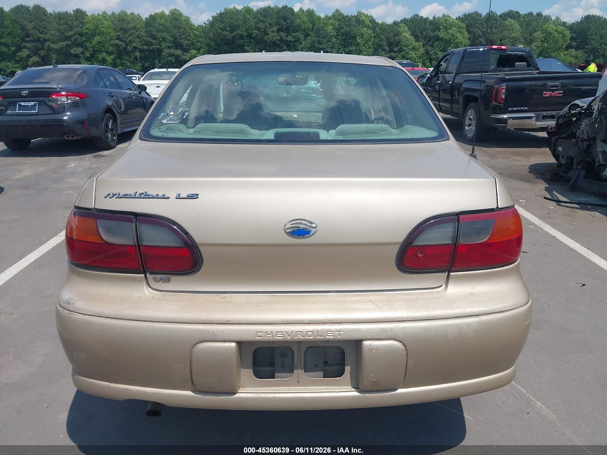 2002 Chevrolet Malibu Ls Gold vin: 1G1NE52J82M694998