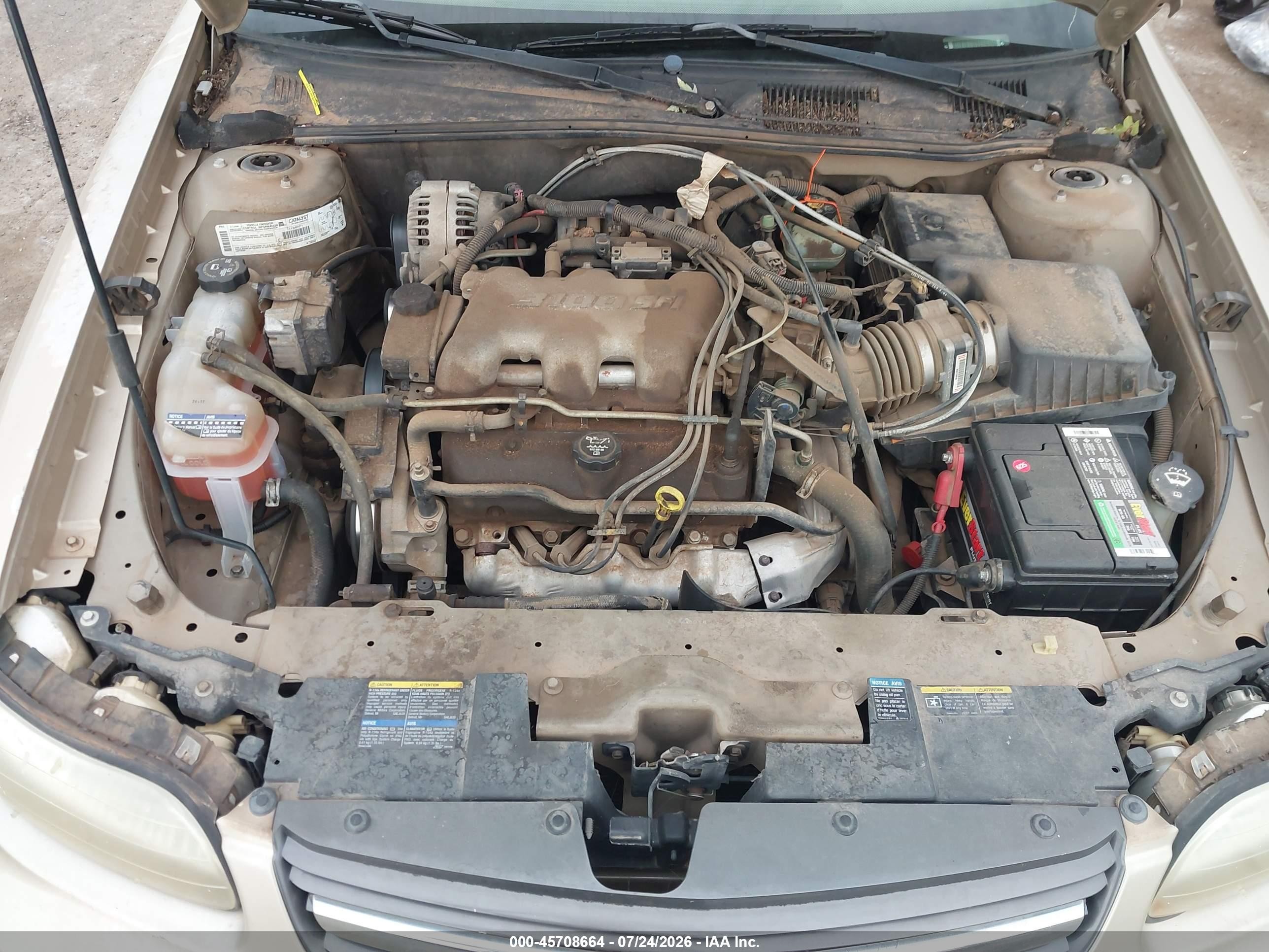 2003 Chevrolet Malibu Ls Beige vin: 1G1NE52J83M589007