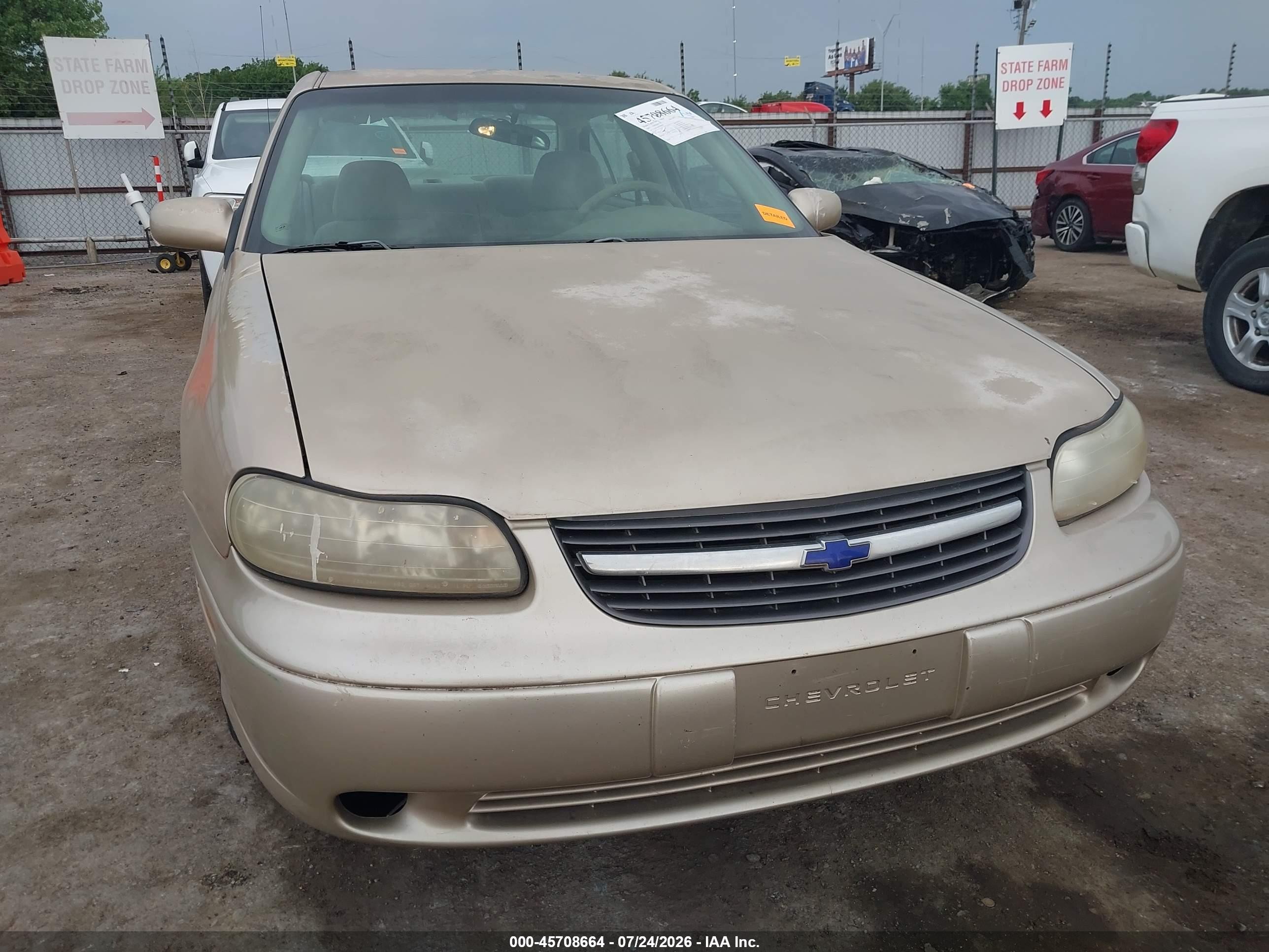 2003 Chevrolet Malibu Ls Beige vin: 1G1NE52J83M589007