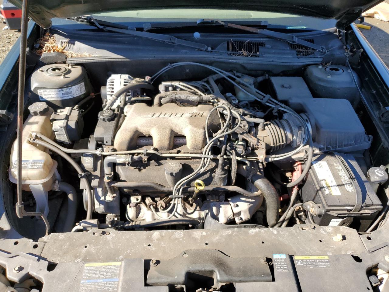 2003 Chevrolet Malibu Ls Green vin: 1G1NE52J93M610432