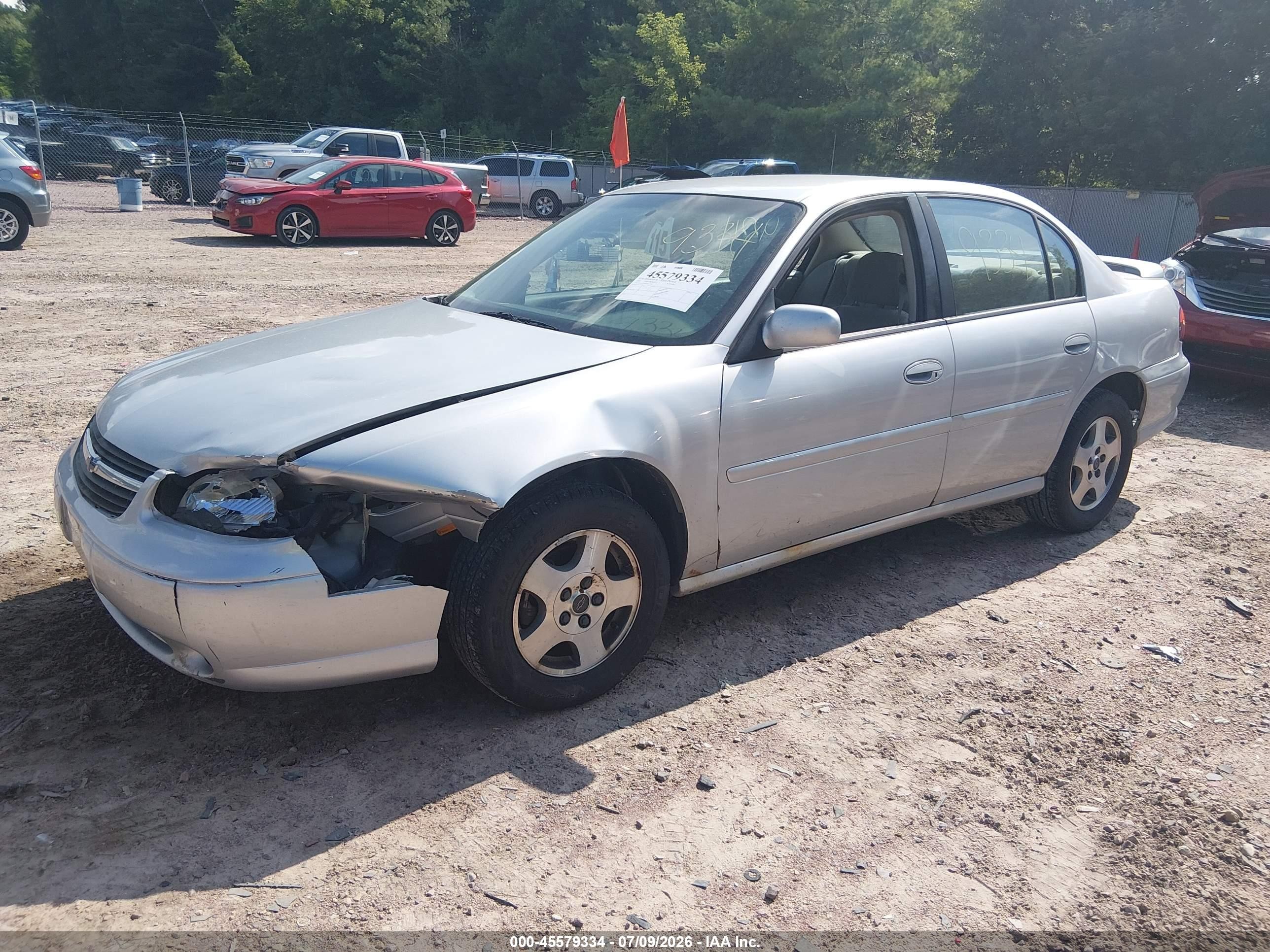 2003 Chevrolet Malibu Ls Silver vin: 1G1NE52J93M661056