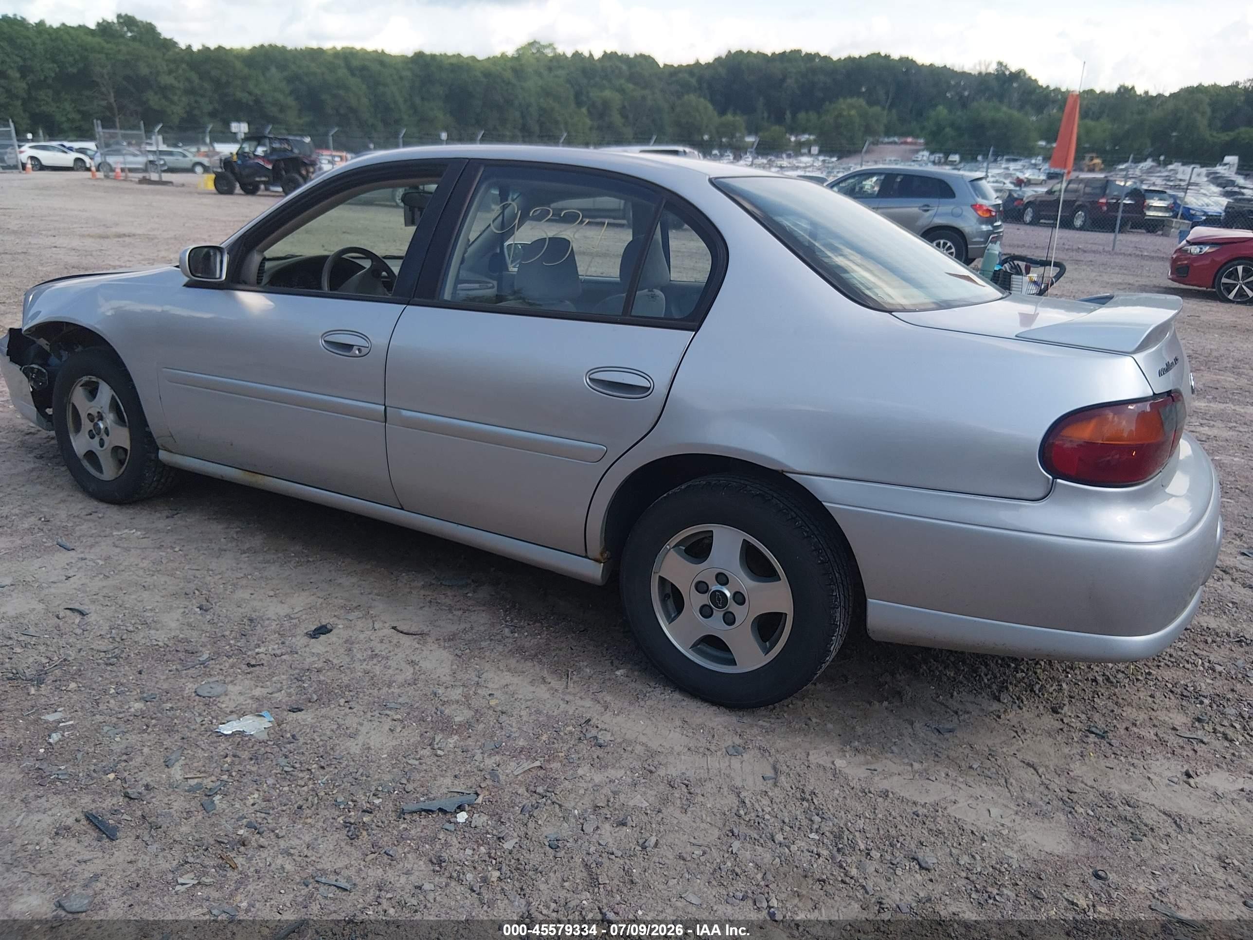 2003 Chevrolet Malibu Ls Silver vin: 1G1NE52J93M661056