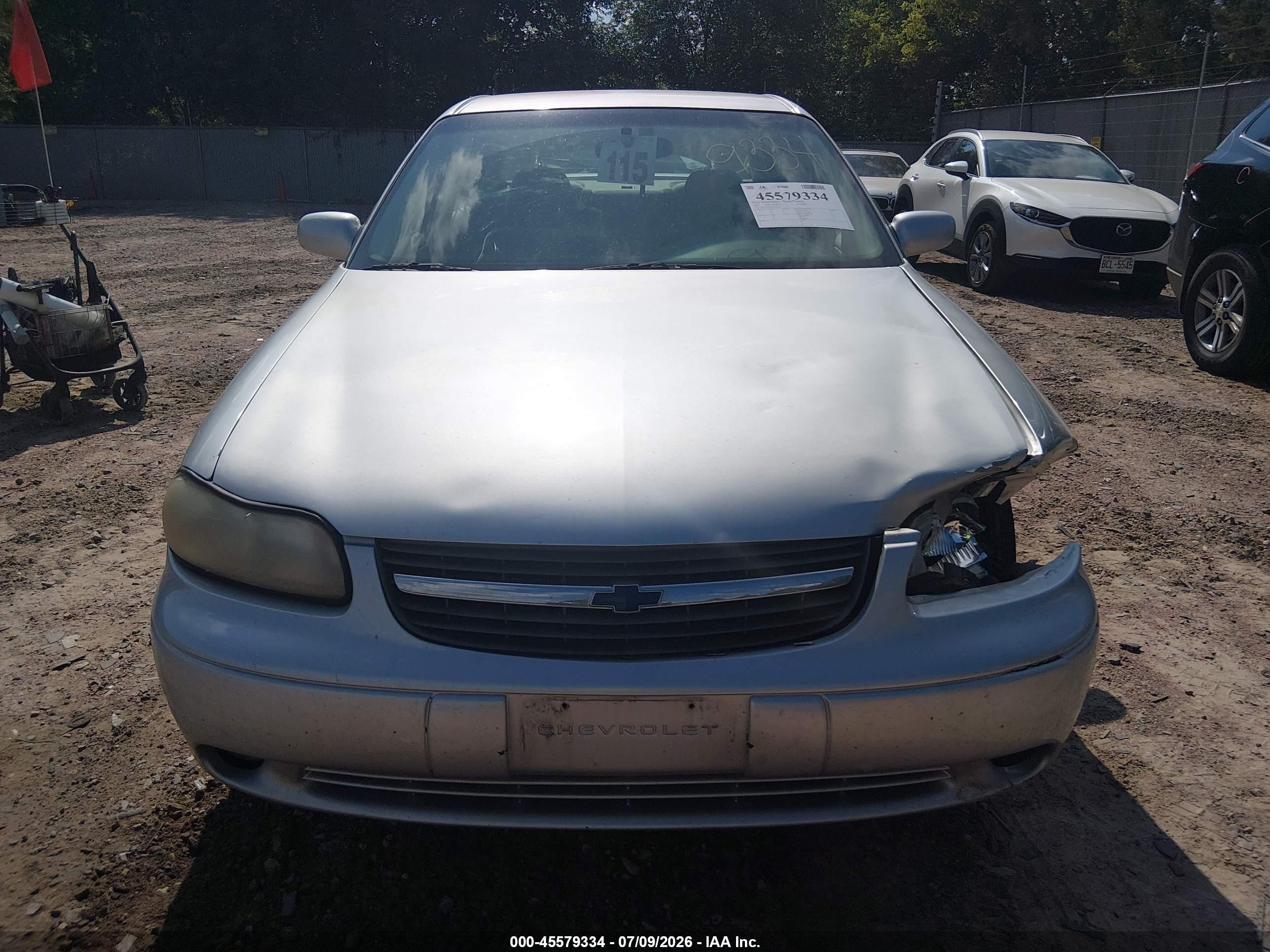 2003 Chevrolet Malibu Ls Silver vin: 1G1NE52J93M661056
