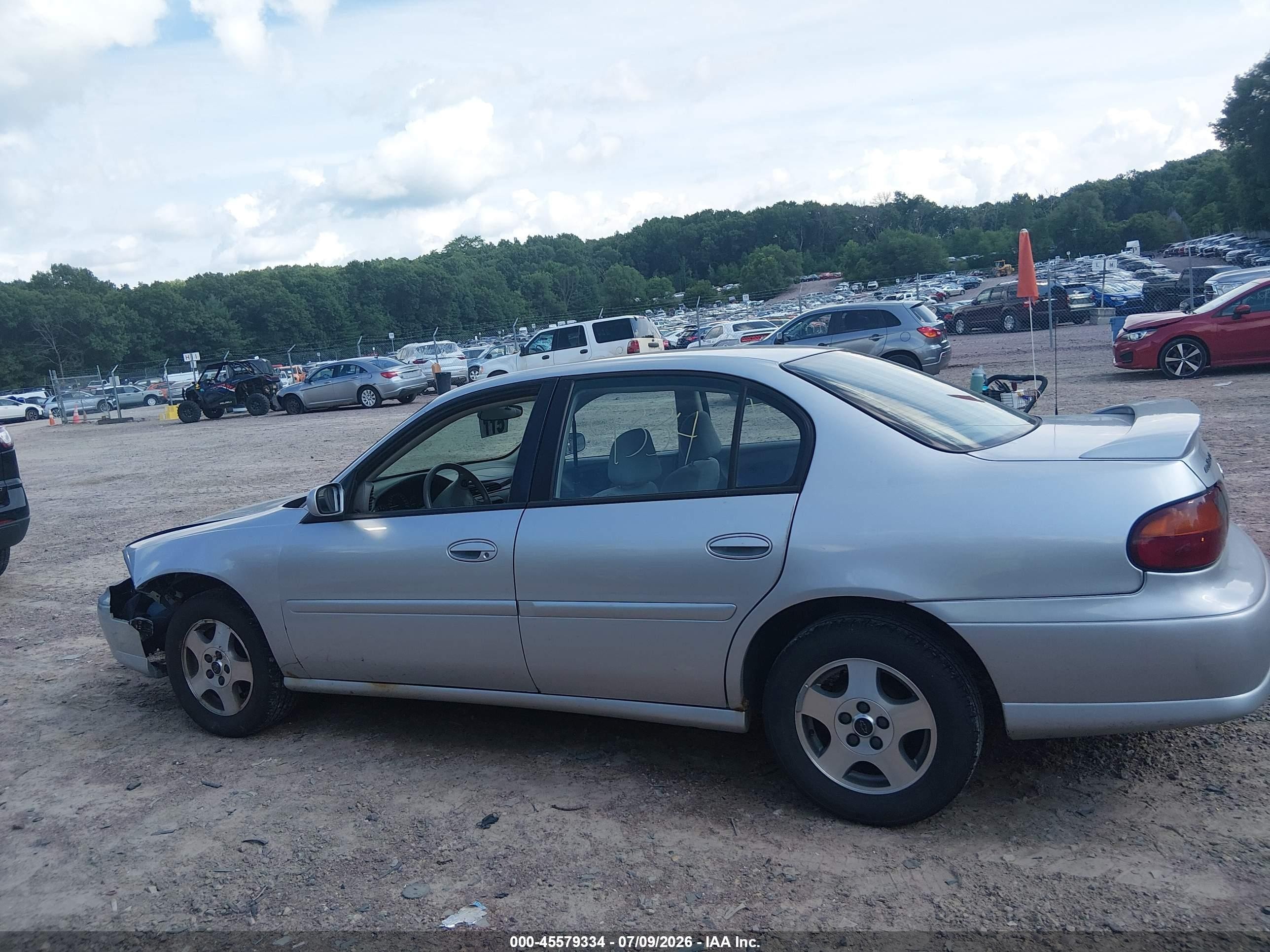 2003 Chevrolet Malibu Ls Silver vin: 1G1NE52J93M661056
