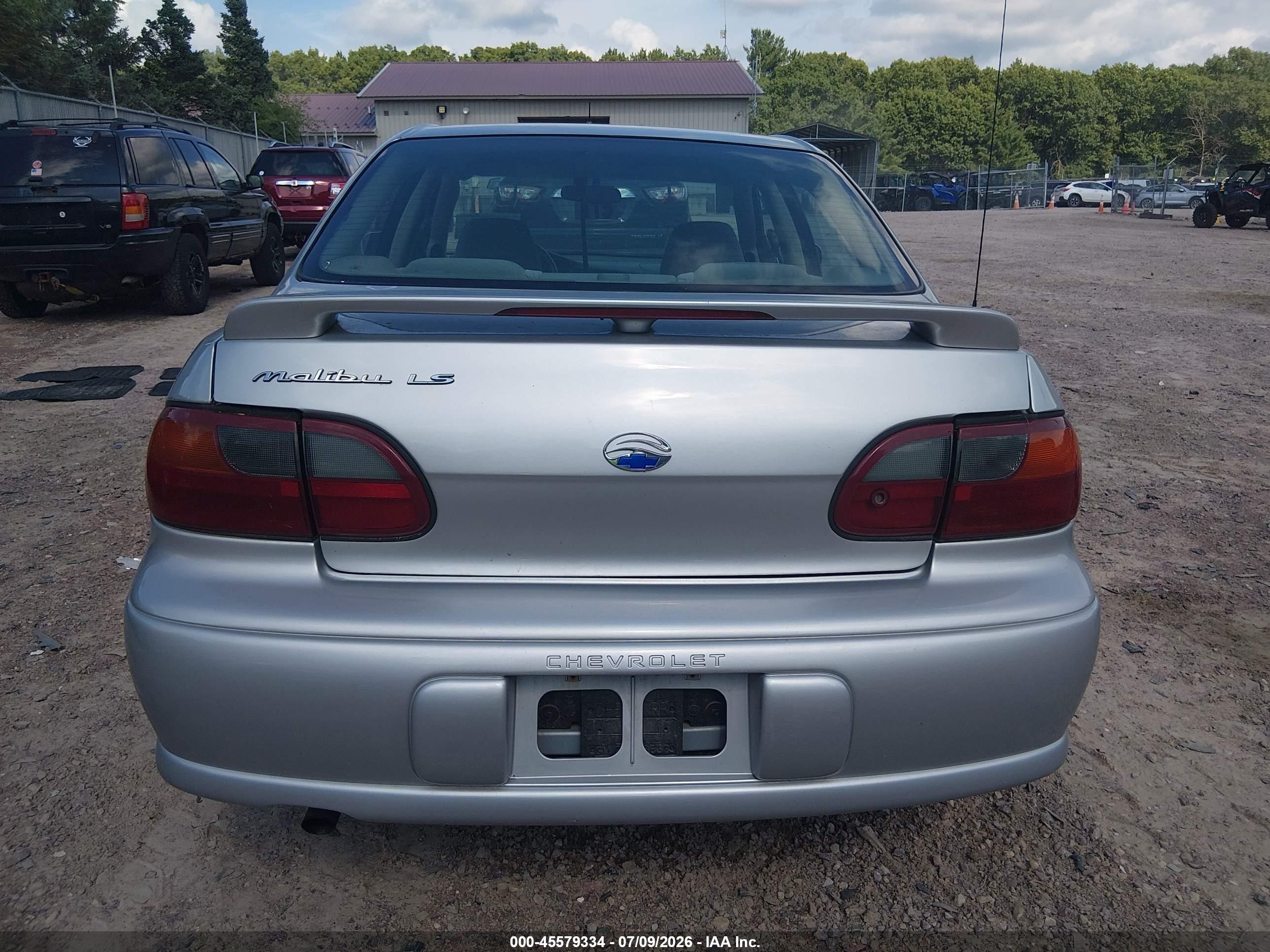 2003 Chevrolet Malibu Ls Silver vin: 1G1NE52J93M661056