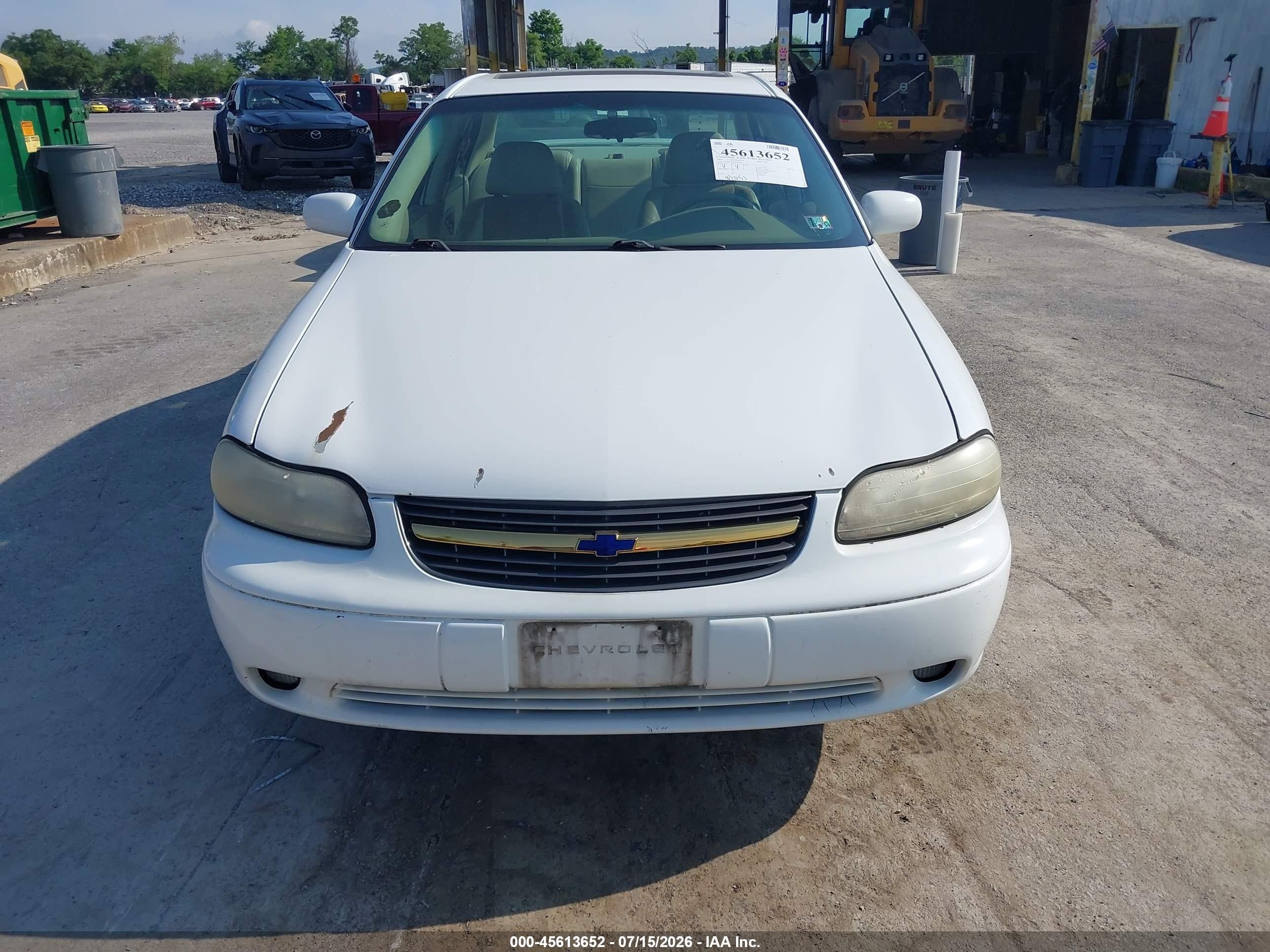2003 Chevrolet Malibu Ls White vin: 1G1NE52J93M741506