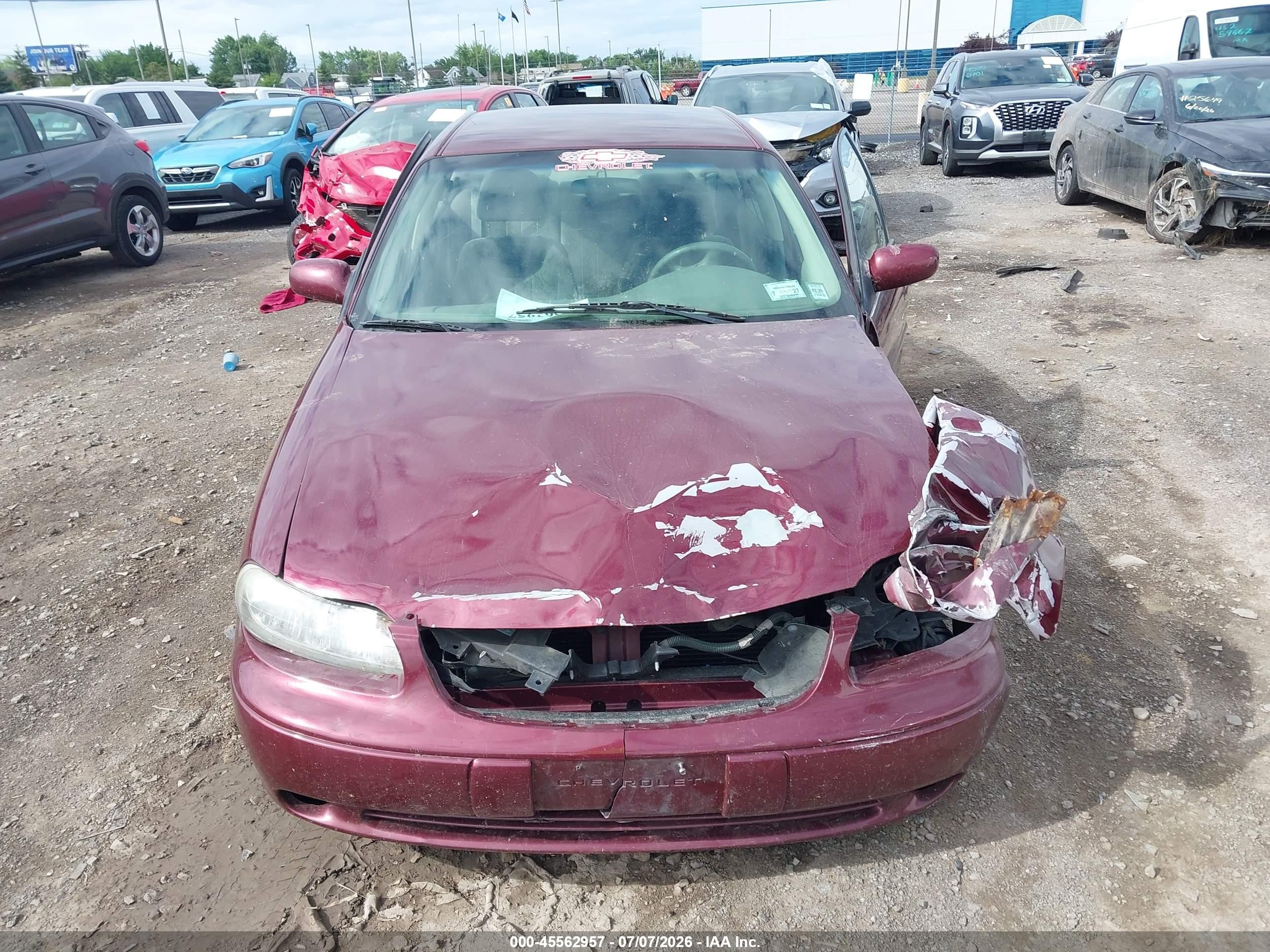2001 Chevrolet Malibu Ls Purple vin: 1G1NE52JX16241176