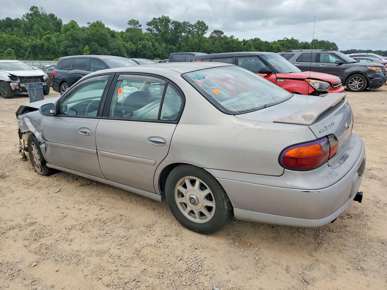 1999 Chevrolet Malibu Ls Silver vin: 1G1NE52M2X6170428