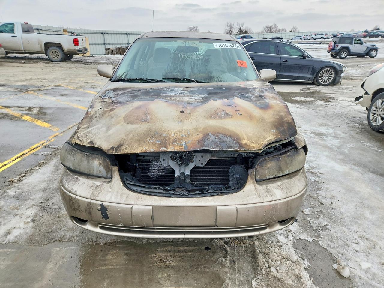 1997 Chevrolet Malibu Ls Gold vin: 1G1NE52M4V6101916