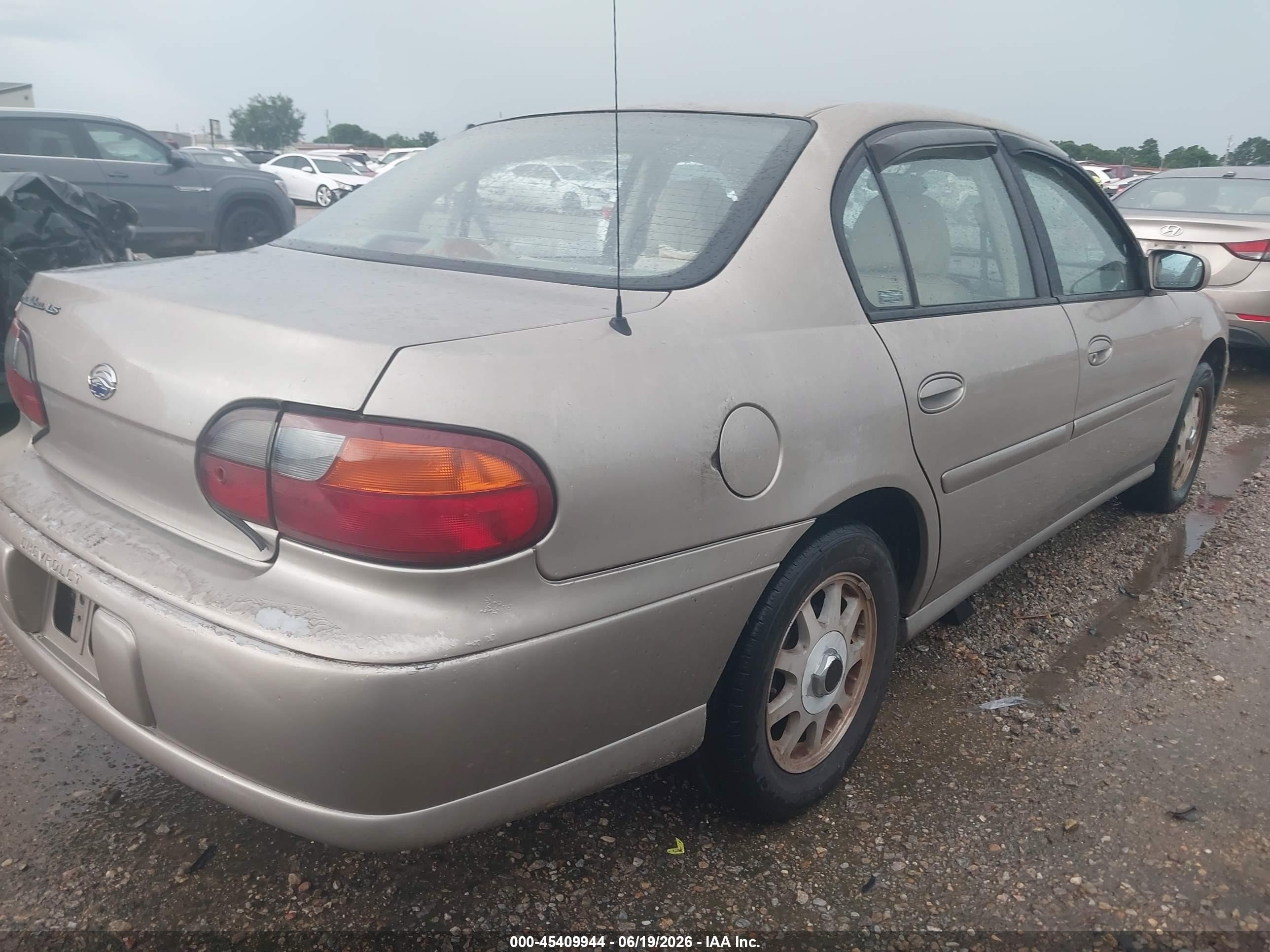 1999 Chevrolet Malibu Ls Gray vin: 1G1NE52M4X6188428