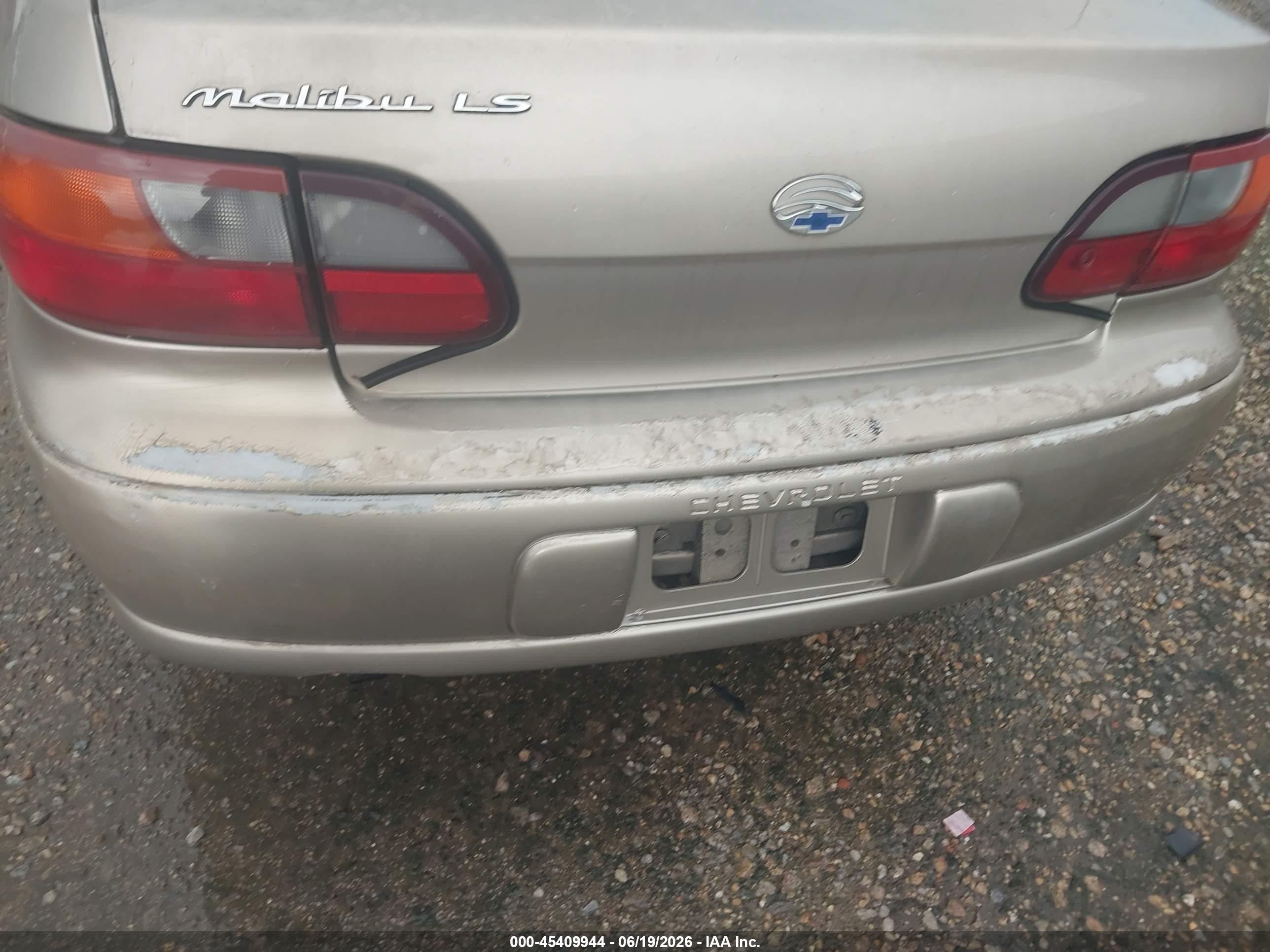 1999 Chevrolet Malibu Ls Gray vin: 1G1NE52M4X6188428