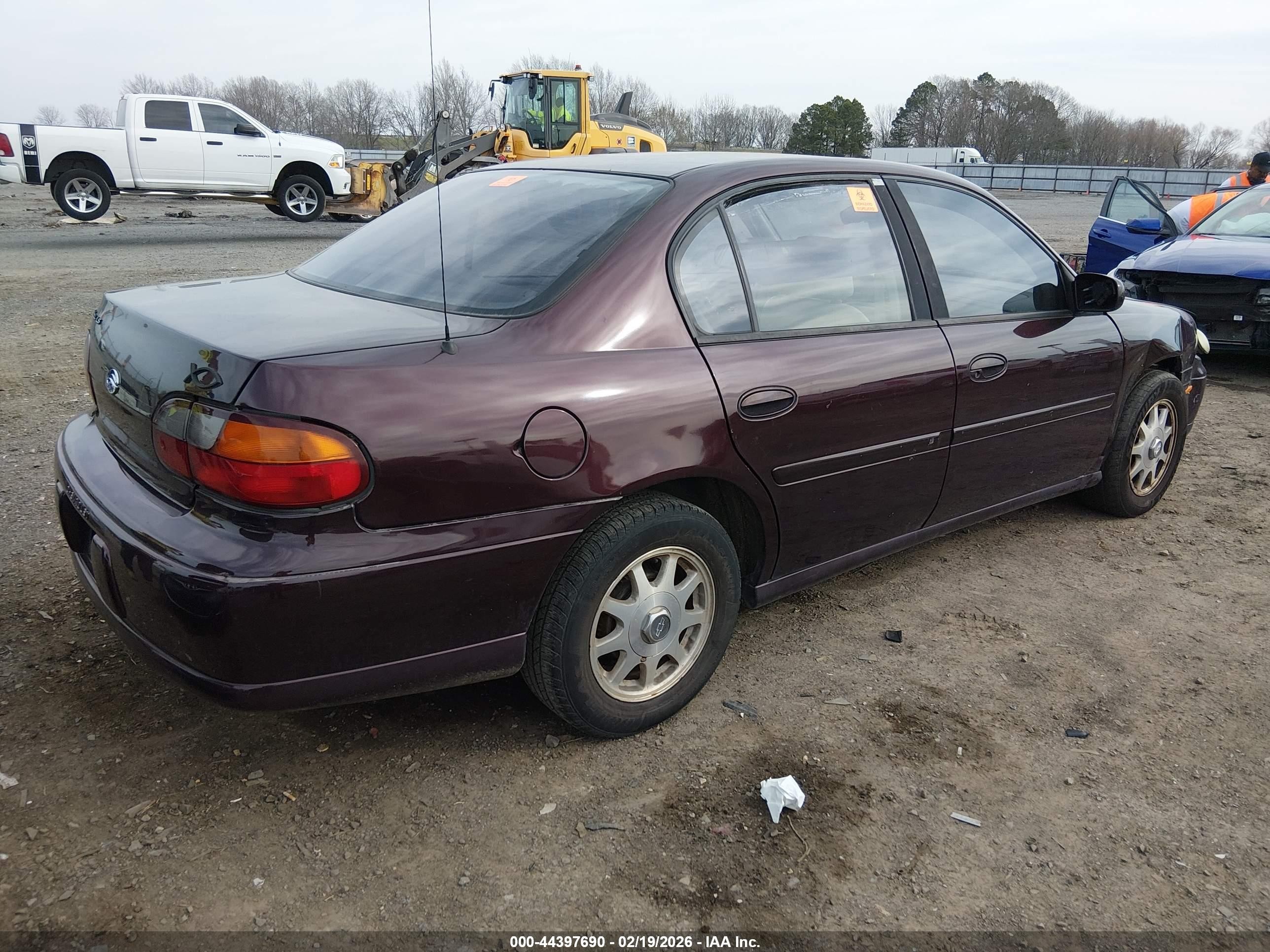1999 Chevrolet Malibu Ls Бордовый vin: 1G1NE52M4XY145146
