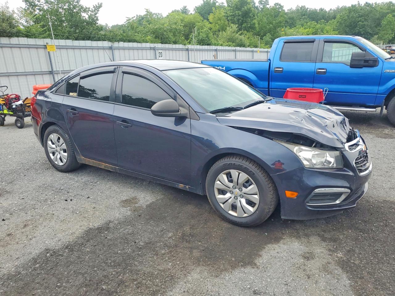 2015 Chevrolet Cruze L Blue vin: 1G1P15SG5F7212971