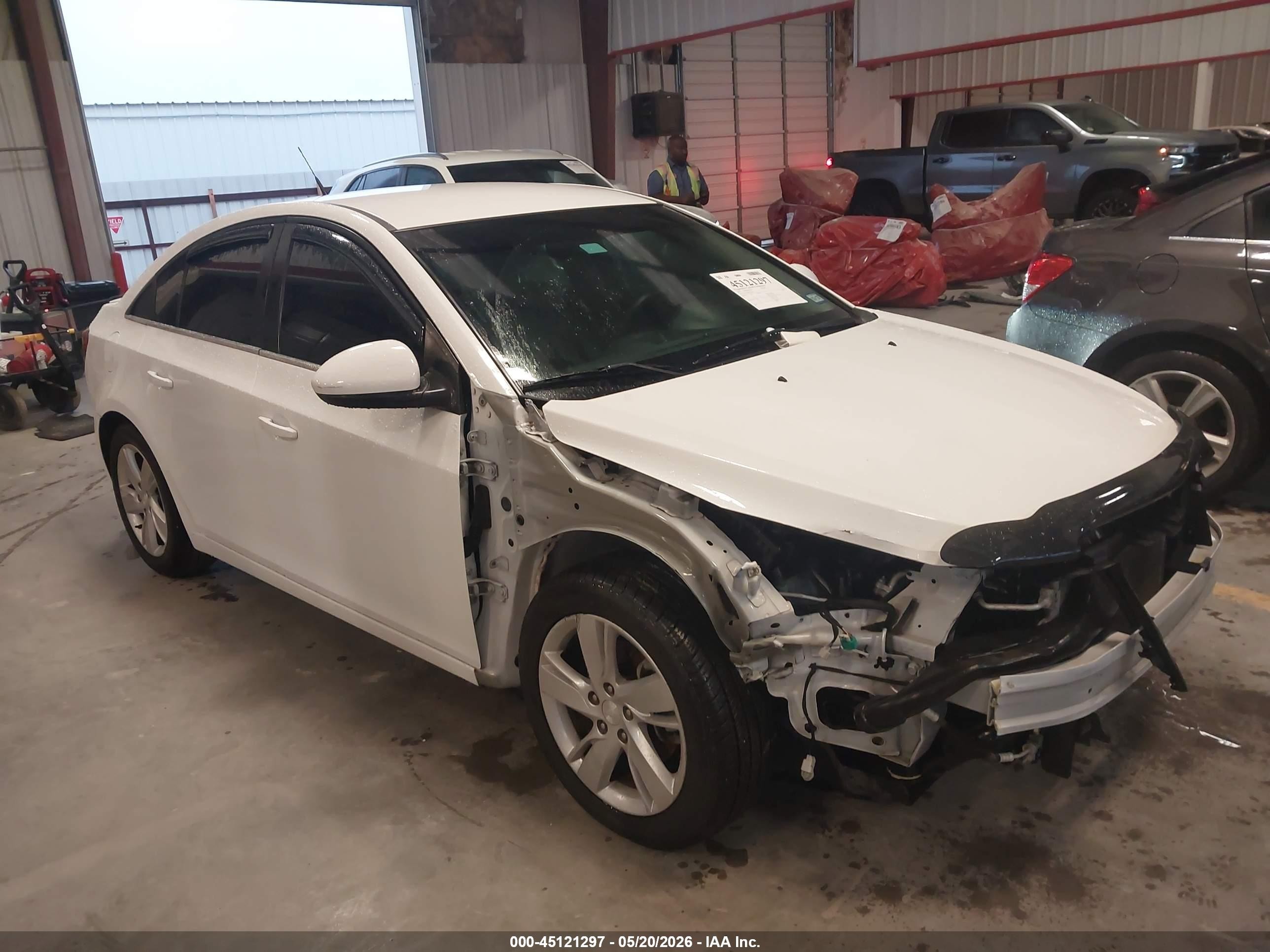 2014 Chevrolet Cruze Diesel White vin: 1G1P75SZ0E7101016