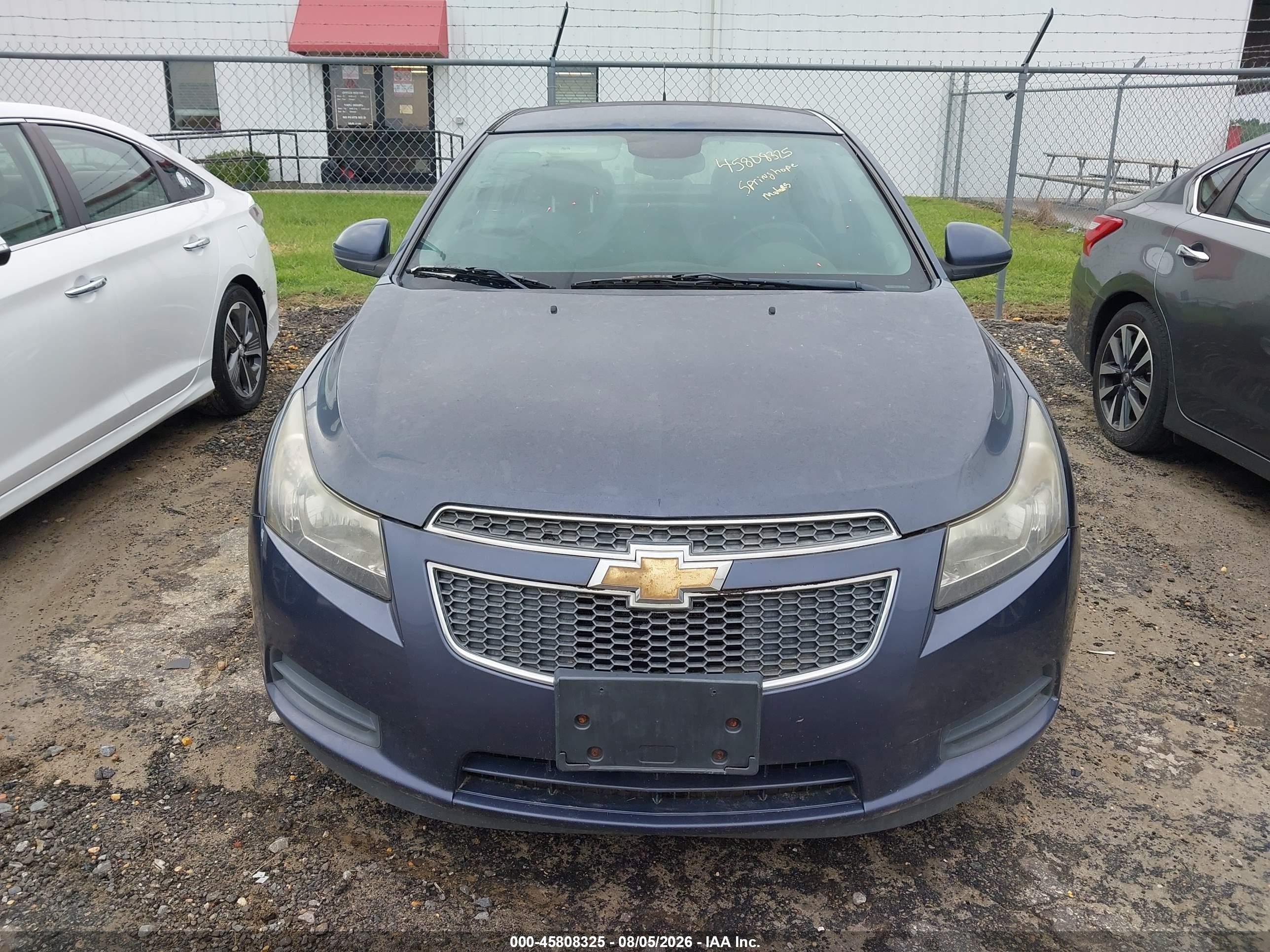 2014 Chevrolet Cruze Diesel Blue vin: 1G1P75SZ1E7263608
