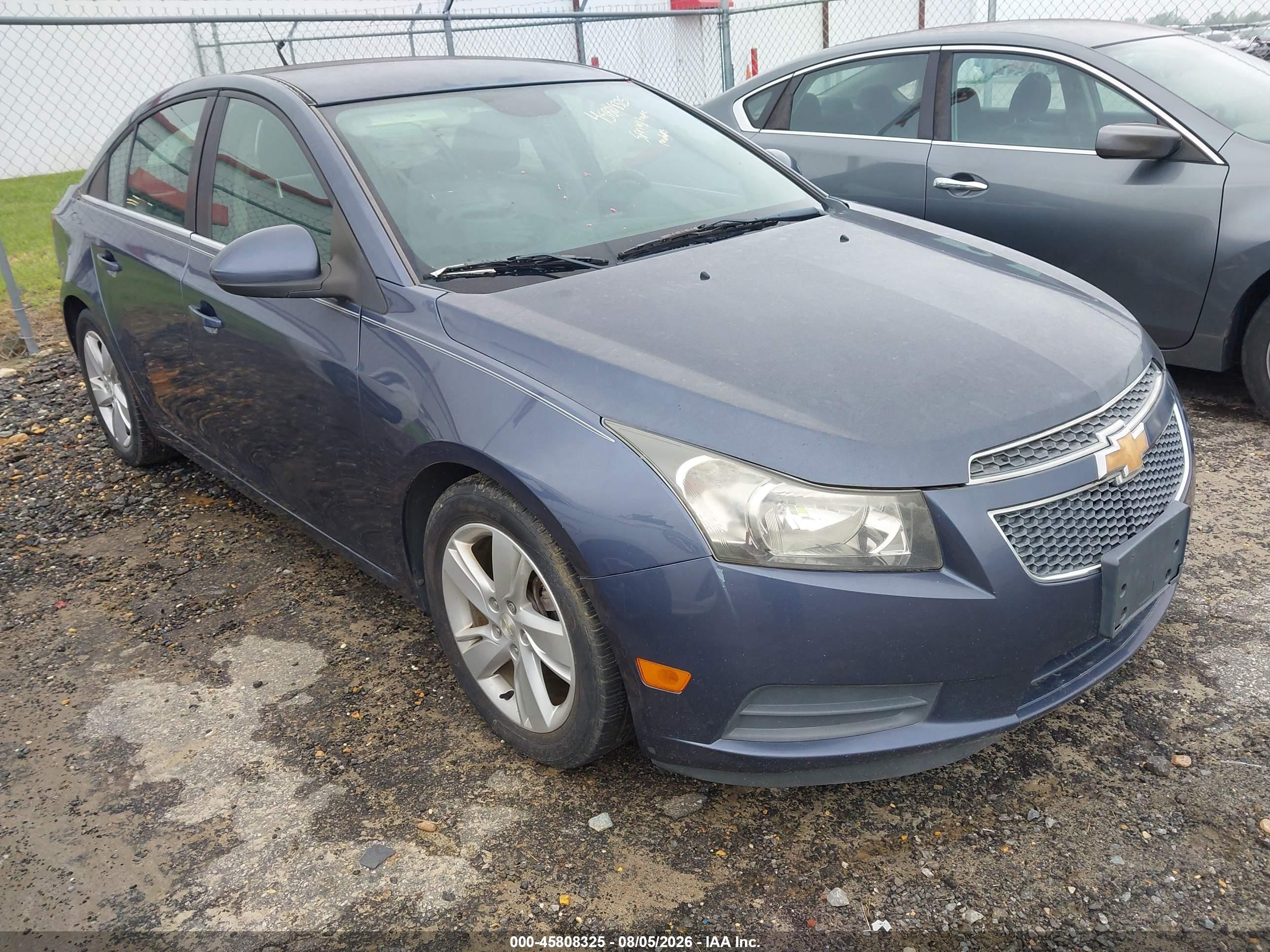 2014 Chevrolet Cruze Diesel Blue vin: 1G1P75SZ1E7263608