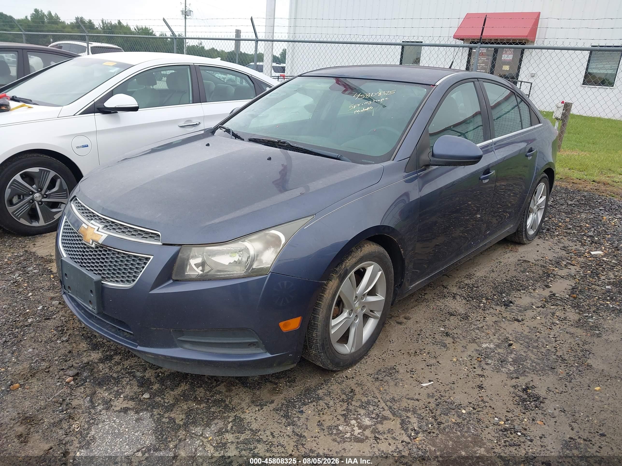 2014 Chevrolet Cruze Diesel Blue vin: 1G1P75SZ1E7263608