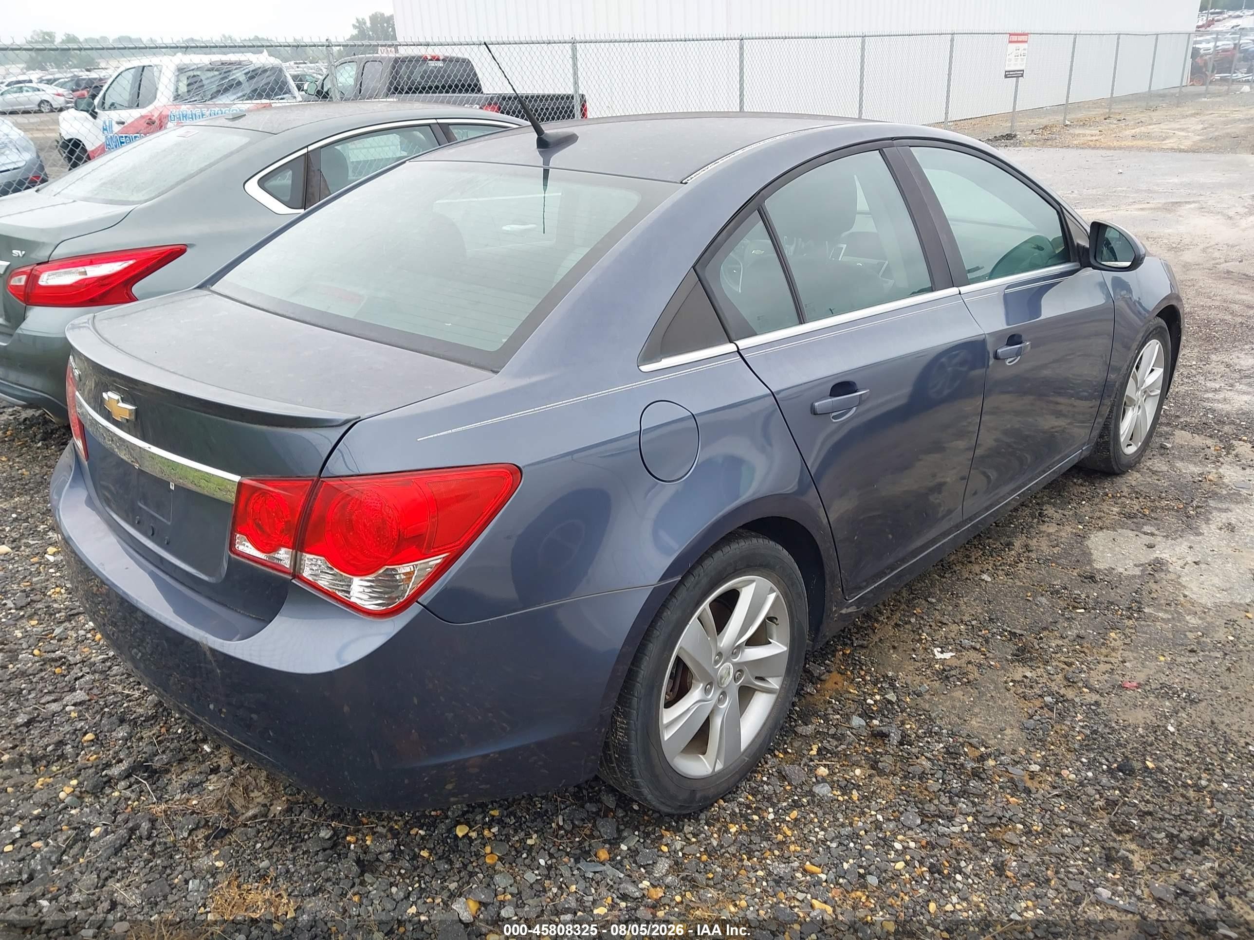 2014 Chevrolet Cruze Diesel Blue vin: 1G1P75SZ1E7263608