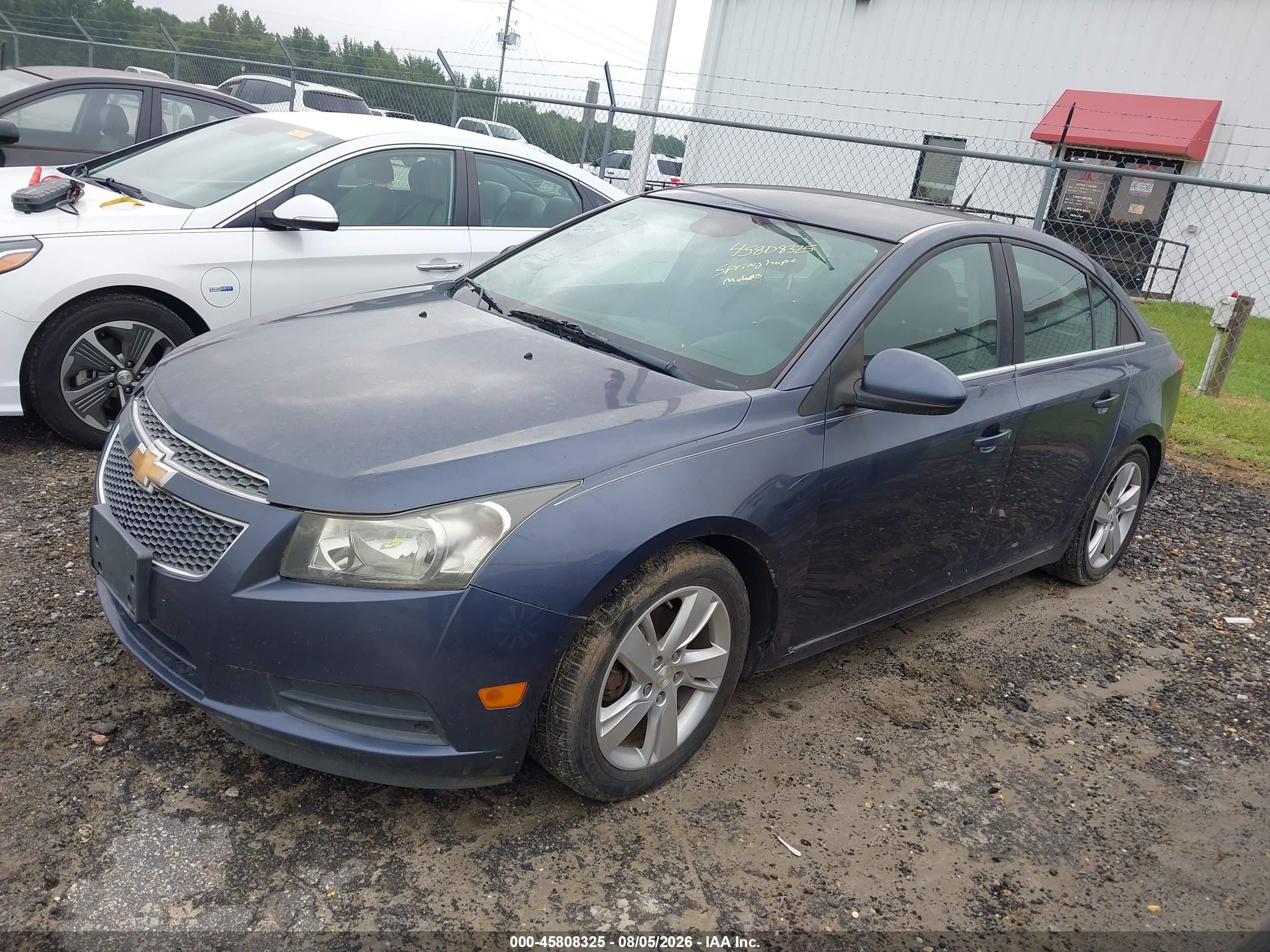 2014 Chevrolet Cruze Diesel Blue vin: 1G1P75SZ1E7263608