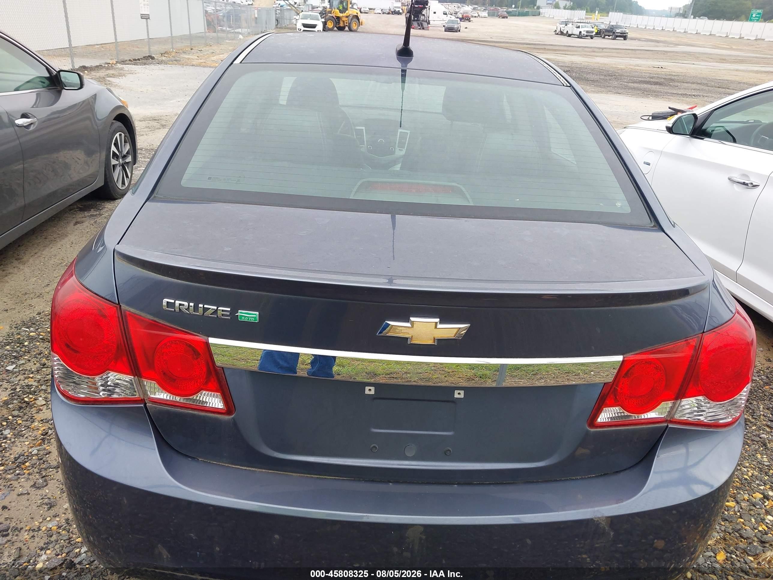 2014 Chevrolet Cruze Diesel Blue vin: 1G1P75SZ1E7263608