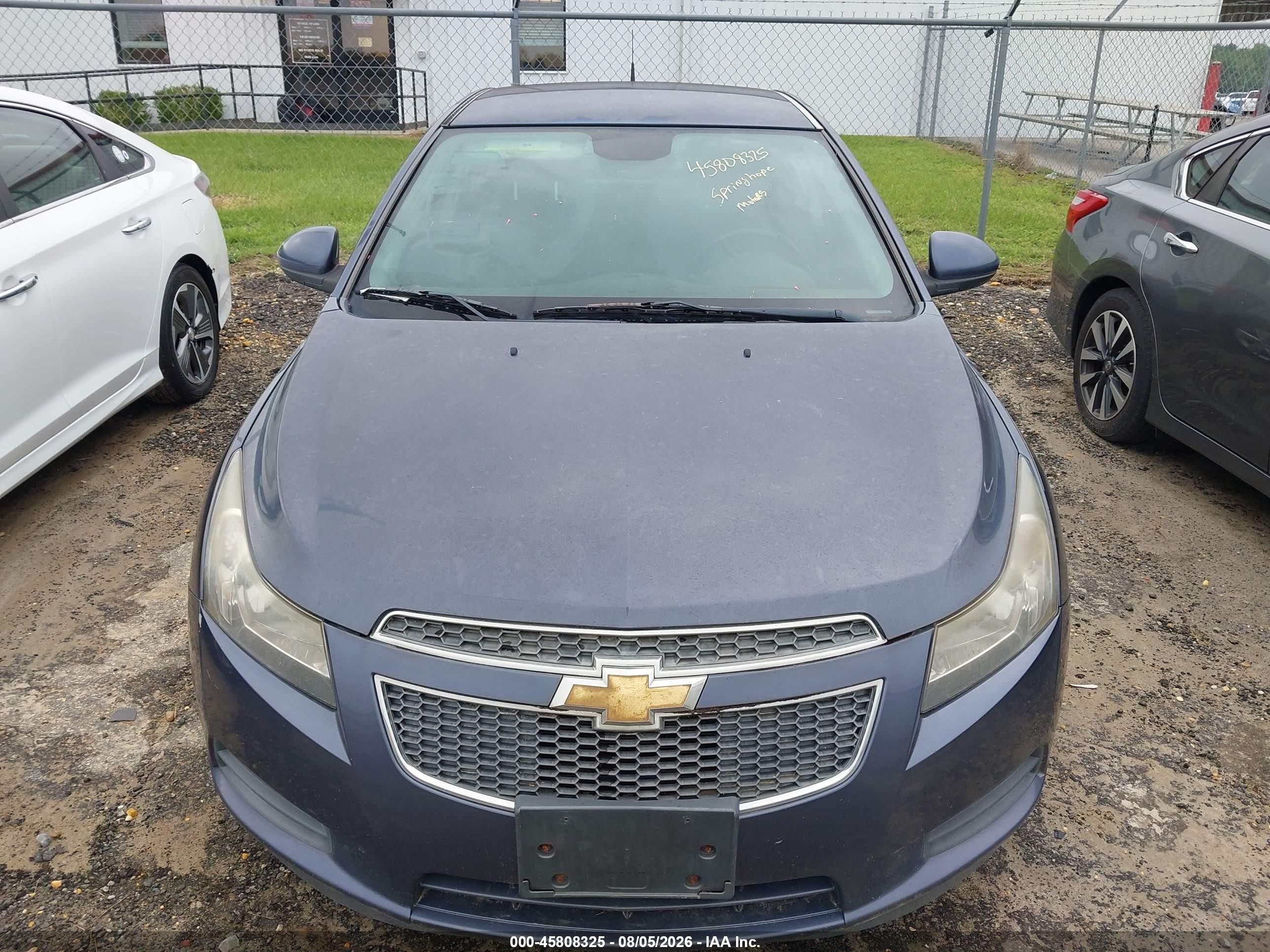 2014 Chevrolet Cruze Diesel Blue vin: 1G1P75SZ1E7263608