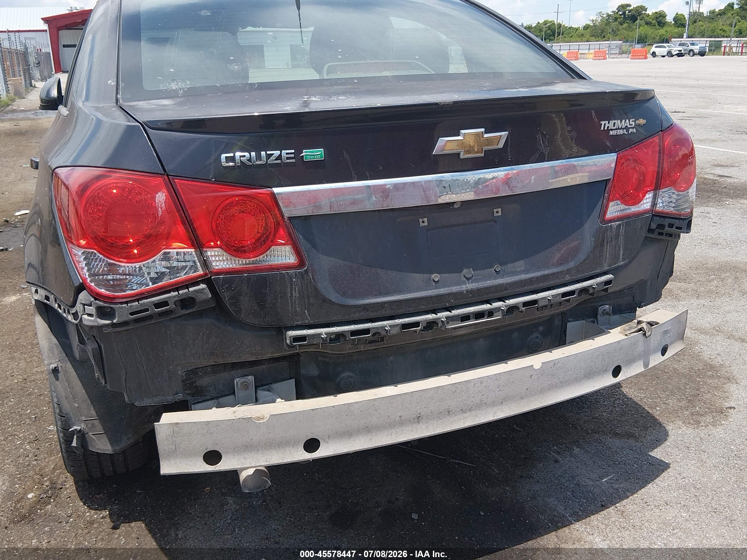 2014 Chevrolet Cruze Diesel Black vin: 1G1P75SZ2E7487633