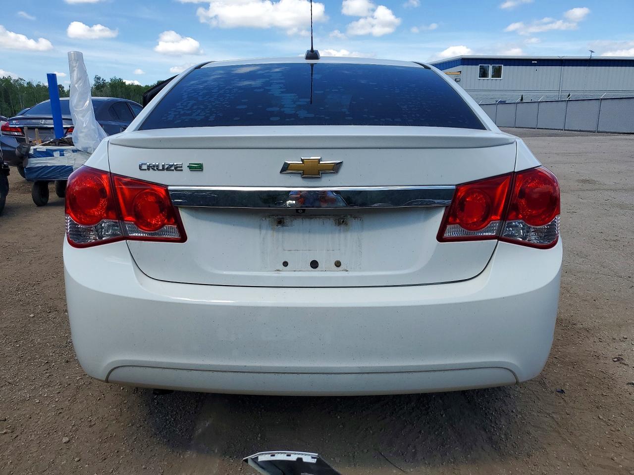 2015 Chevrolet Cruze White vin: 1G1P75SZ4F7260431