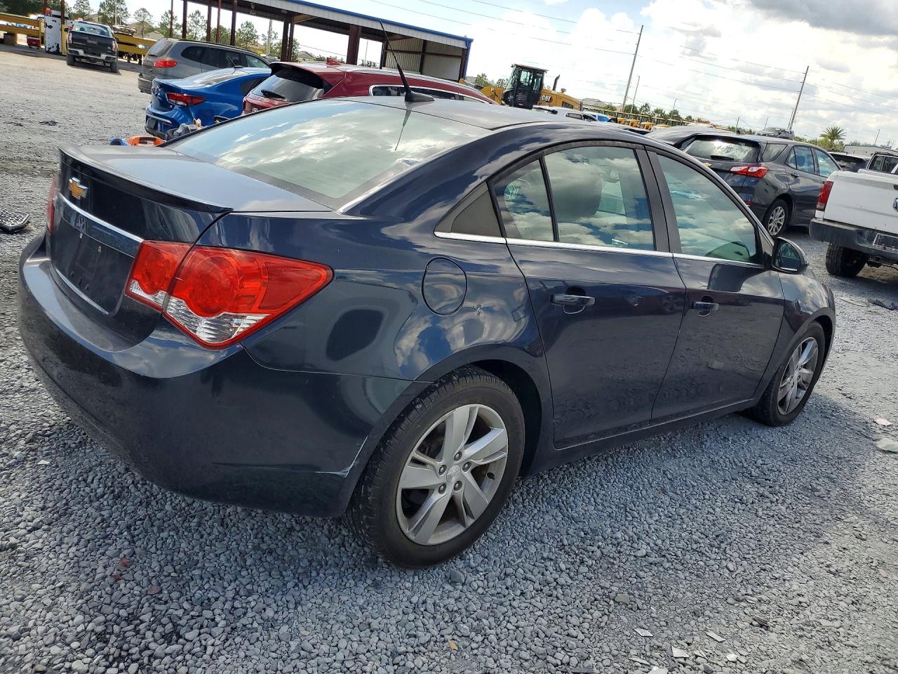 2014 Chevrolet Cruze Blue vin: 1G1P75SZ6E7100579