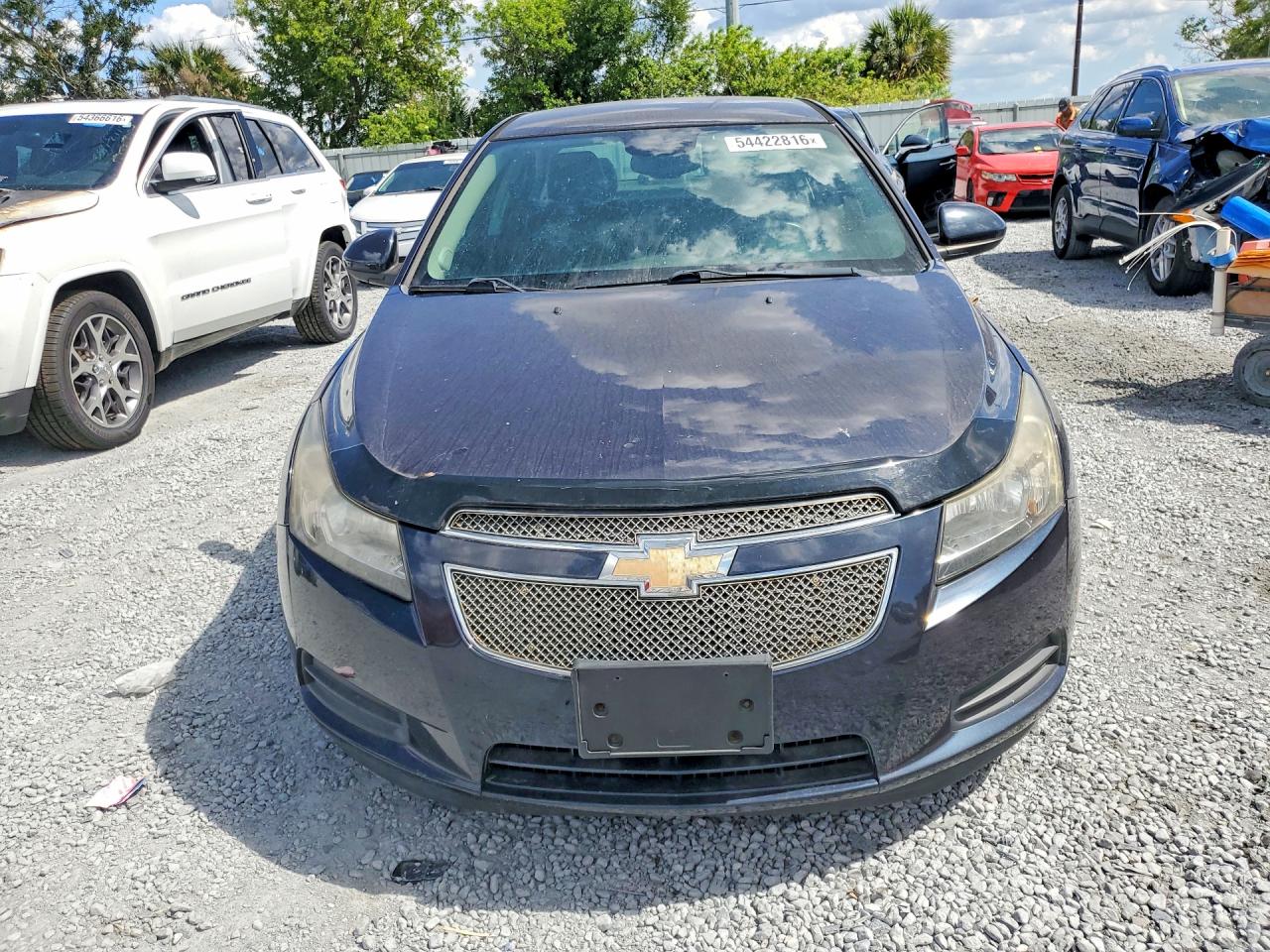 2014 Chevrolet Cruze Blue vin: 1G1P75SZ6E7100579