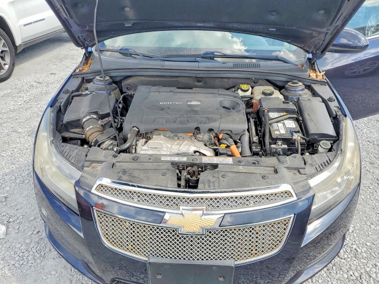 2014 Chevrolet Cruze Blue vin: 1G1P75SZ6E7100579
