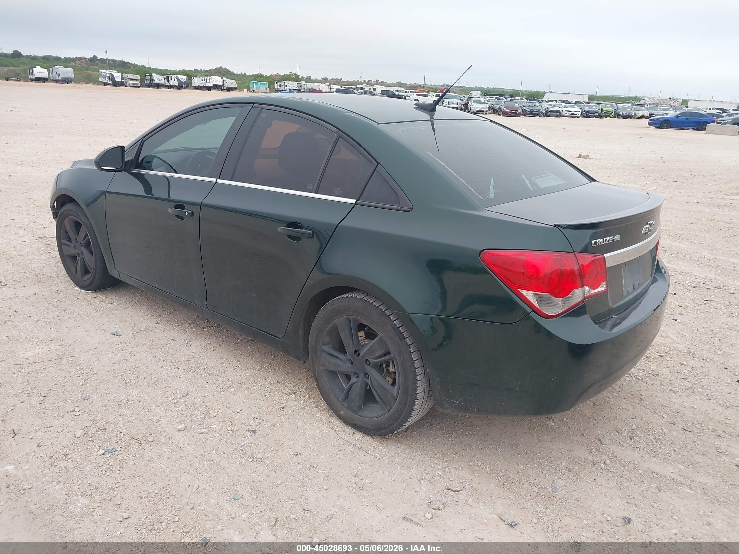 2014 Chevrolet Cruze Diesel Green vin: 1G1P75SZ6E7420954