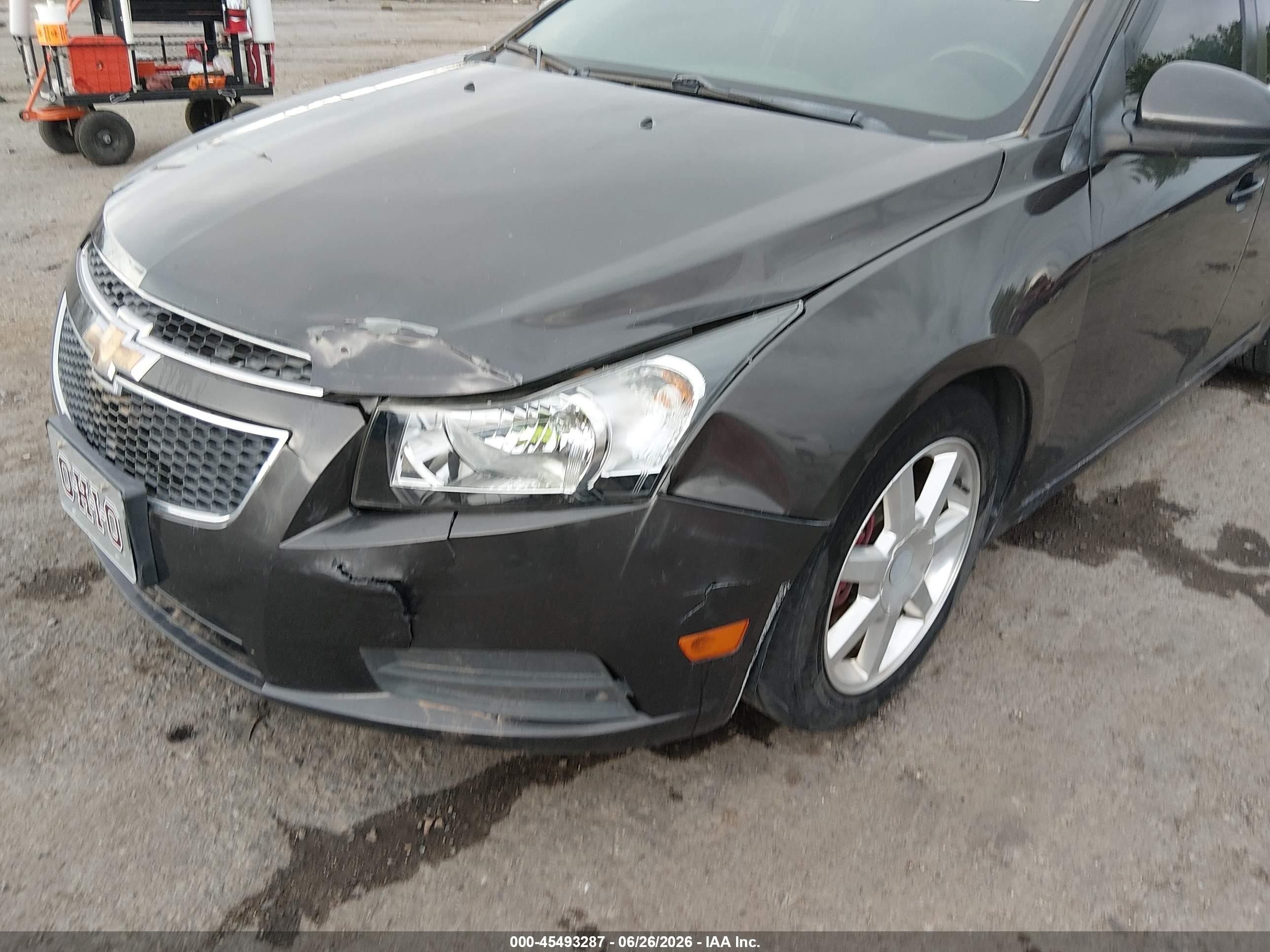 2014 Chevrolet Cruze Diesel Gray vin: 1G1P75SZ6E7462279