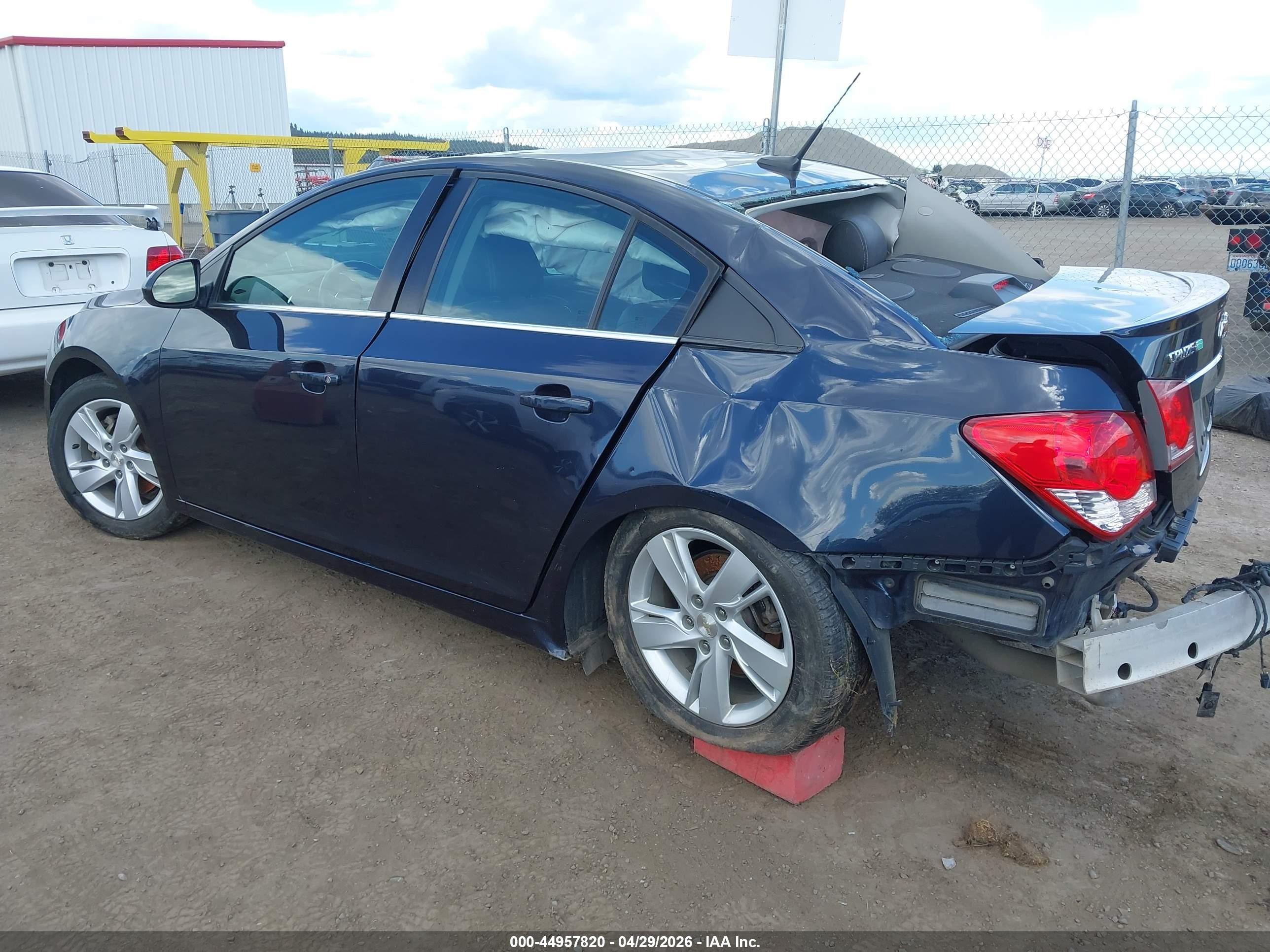 2014 Chevrolet Cruze Diesel Синий vin: 1G1P75SZ8E7396415