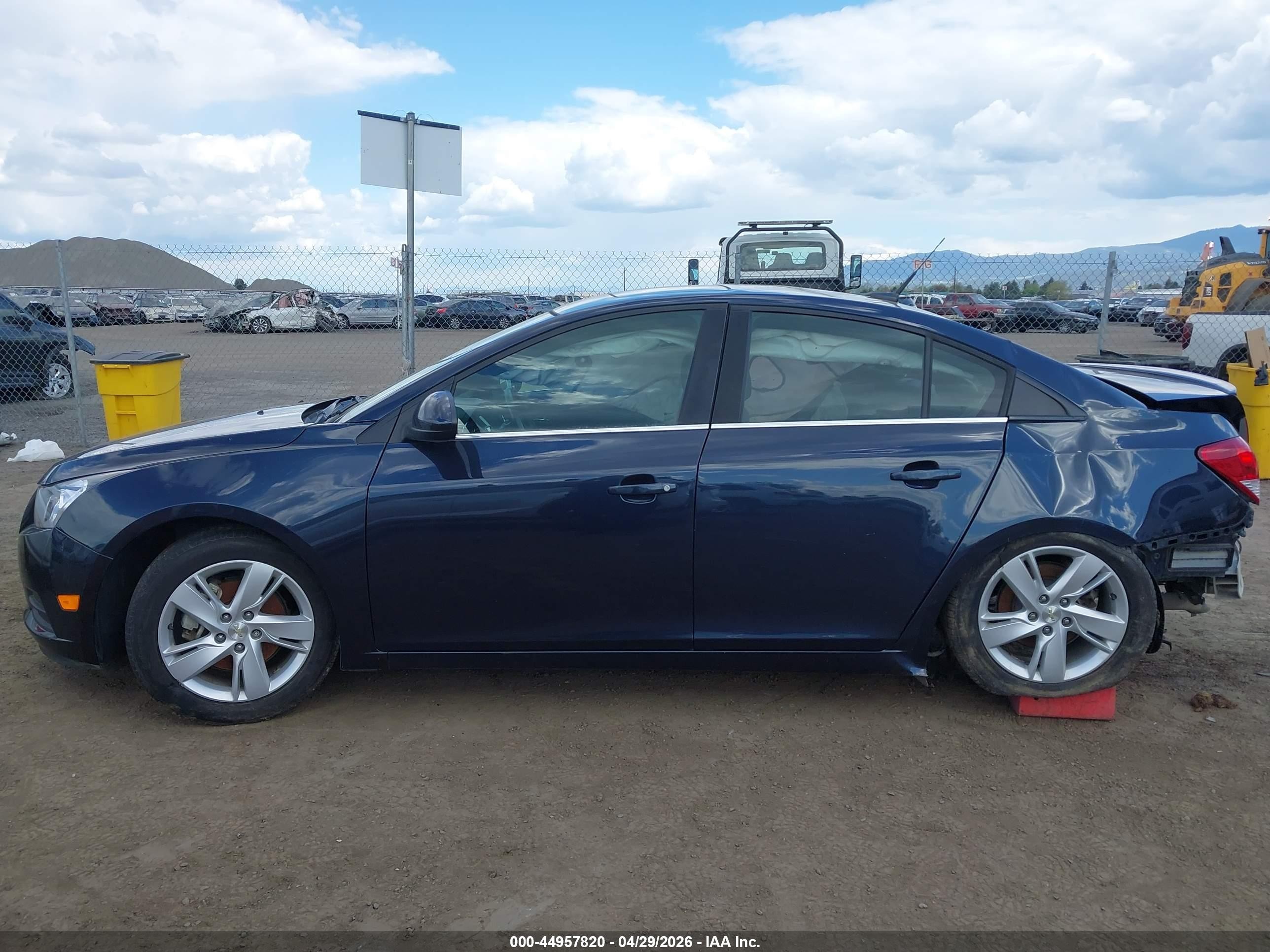 2014 Chevrolet Cruze Diesel Синий vin: 1G1P75SZ8E7396415