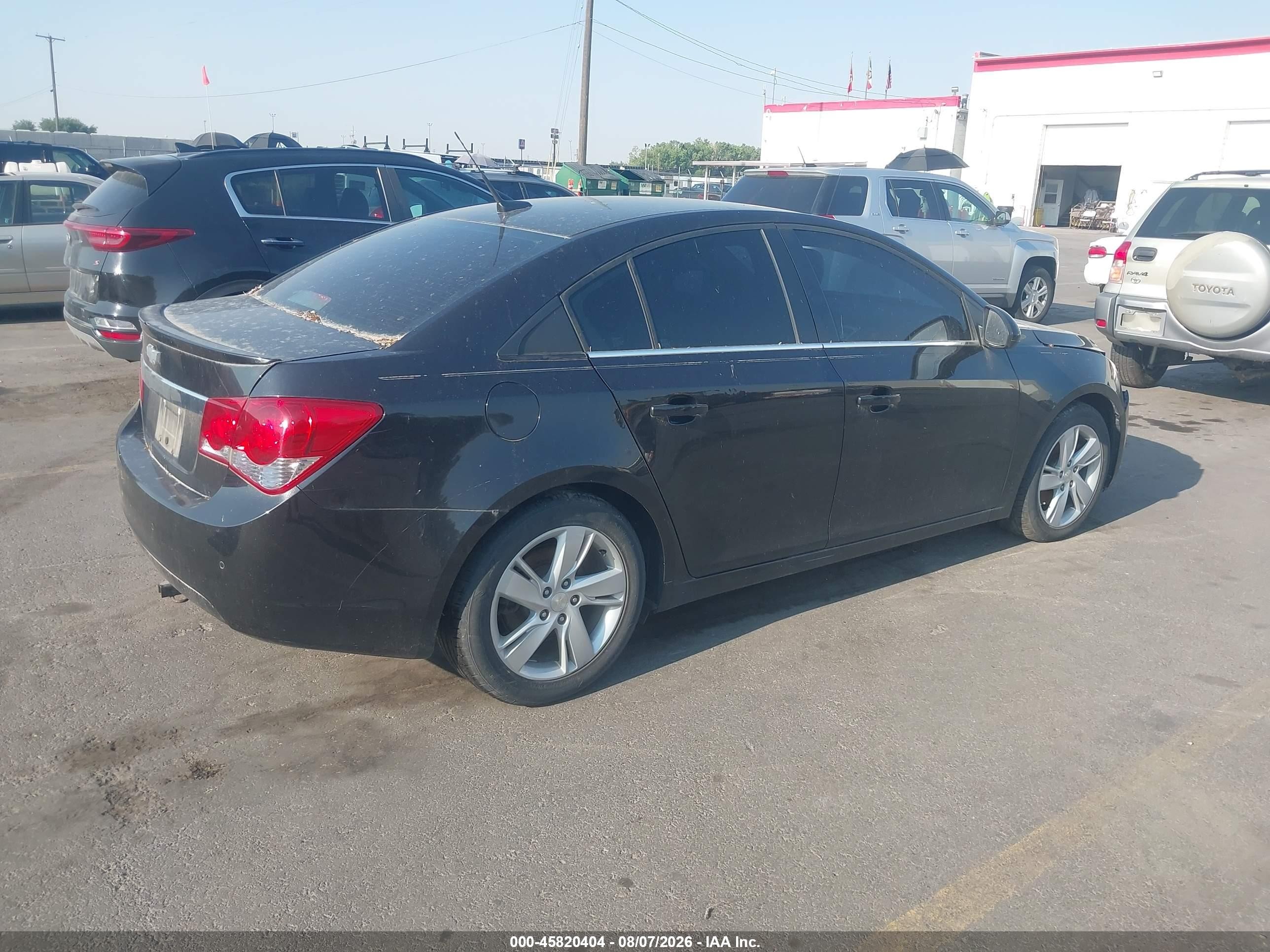 2014 Chevrolet Cruze Diesel Black vin: 1G1P75SZ8E7477186