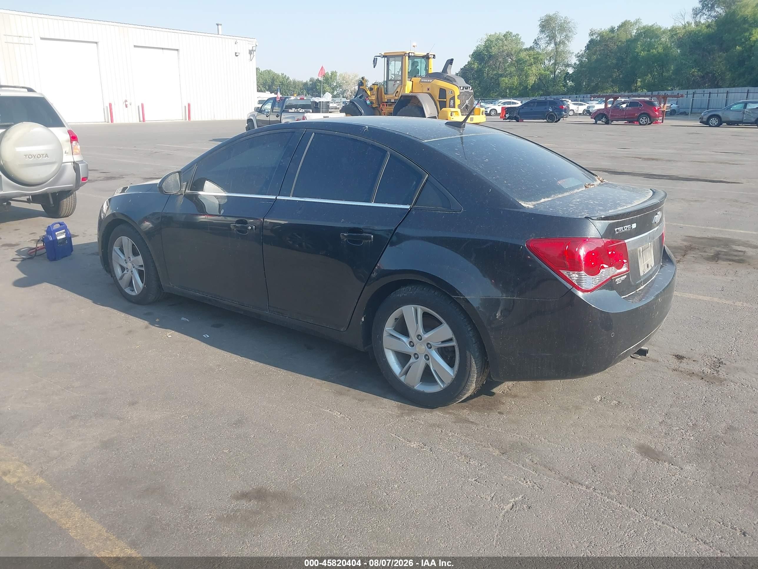2014 Chevrolet Cruze Diesel Black vin: 1G1P75SZ8E7477186