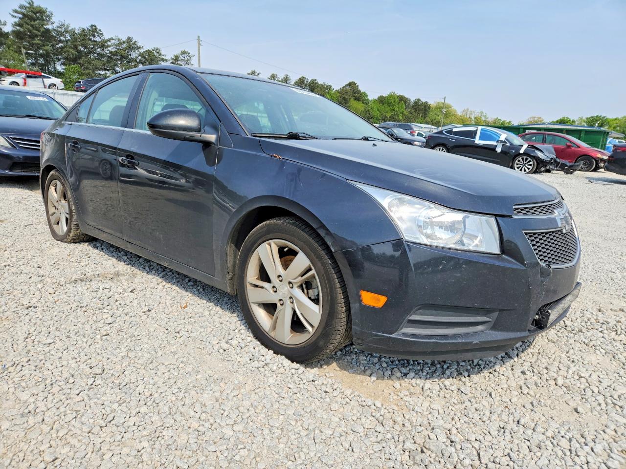 2014 Chevrolet Cruze Black vin: 1G1P75SZ9E7100656